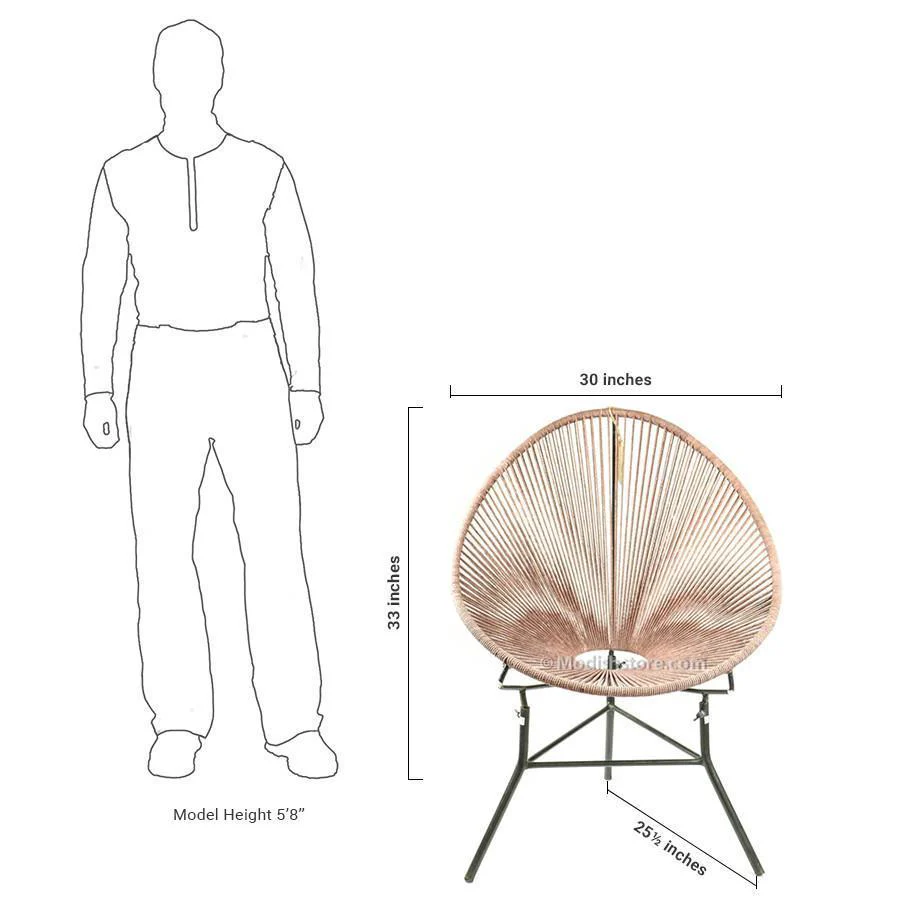 Acapulco Ellipse Accent Chair - Image 6