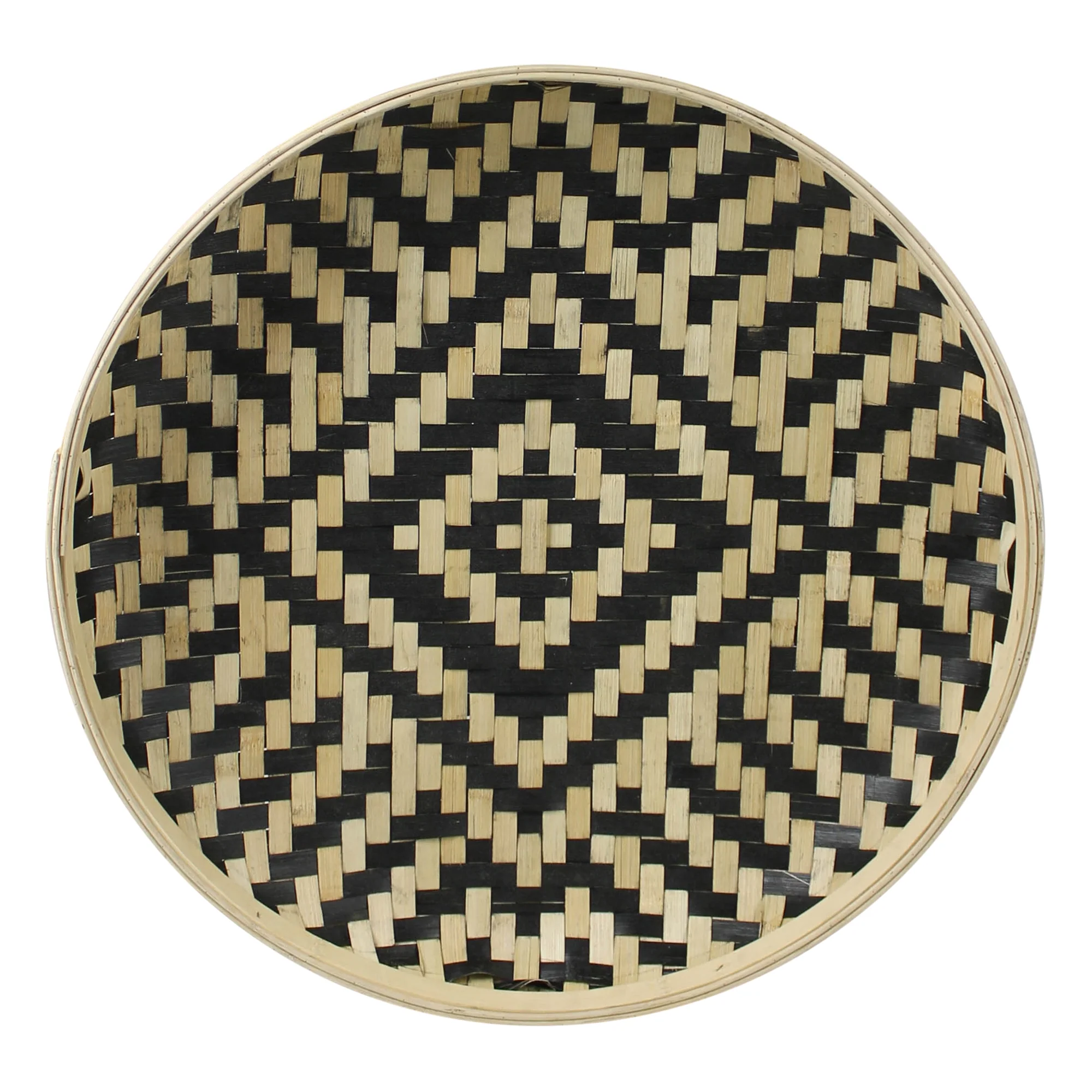 Acoma Trays, Rattan - Set of 3 By HomArt - Image 4