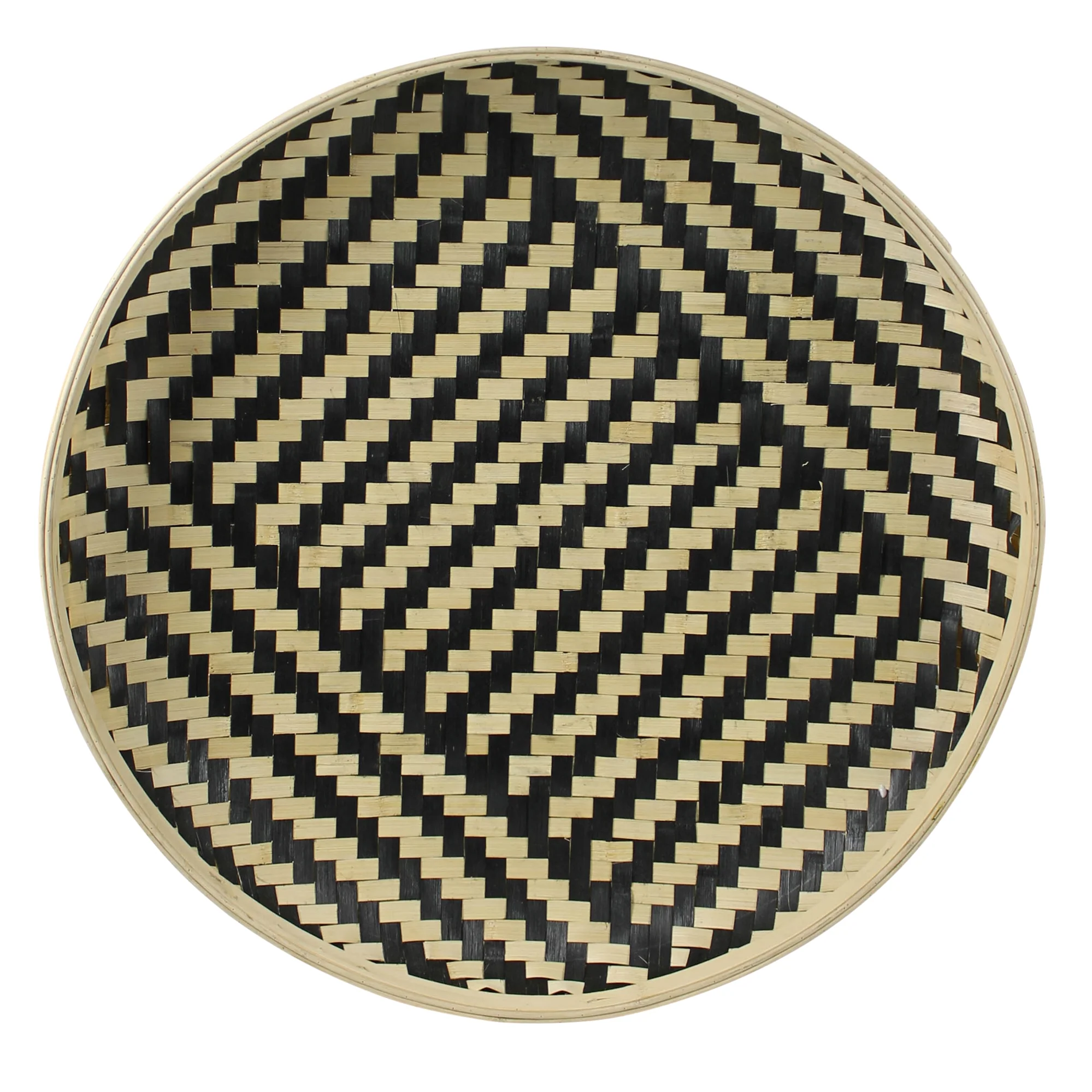 Acoma Trays, Rattan - Set of 3 By HomArt - Image 5