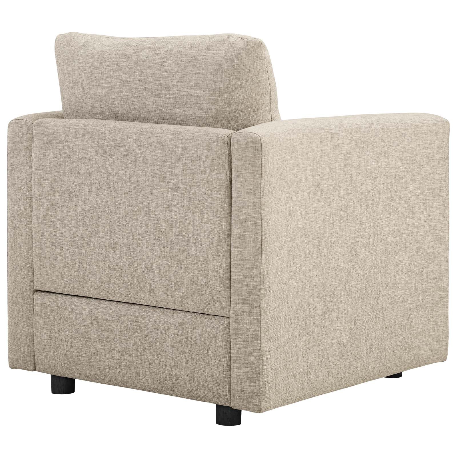 Activate Upholstered Fabric Sofa and Armchair Set By Modway - EEI-4045 - Image 6
