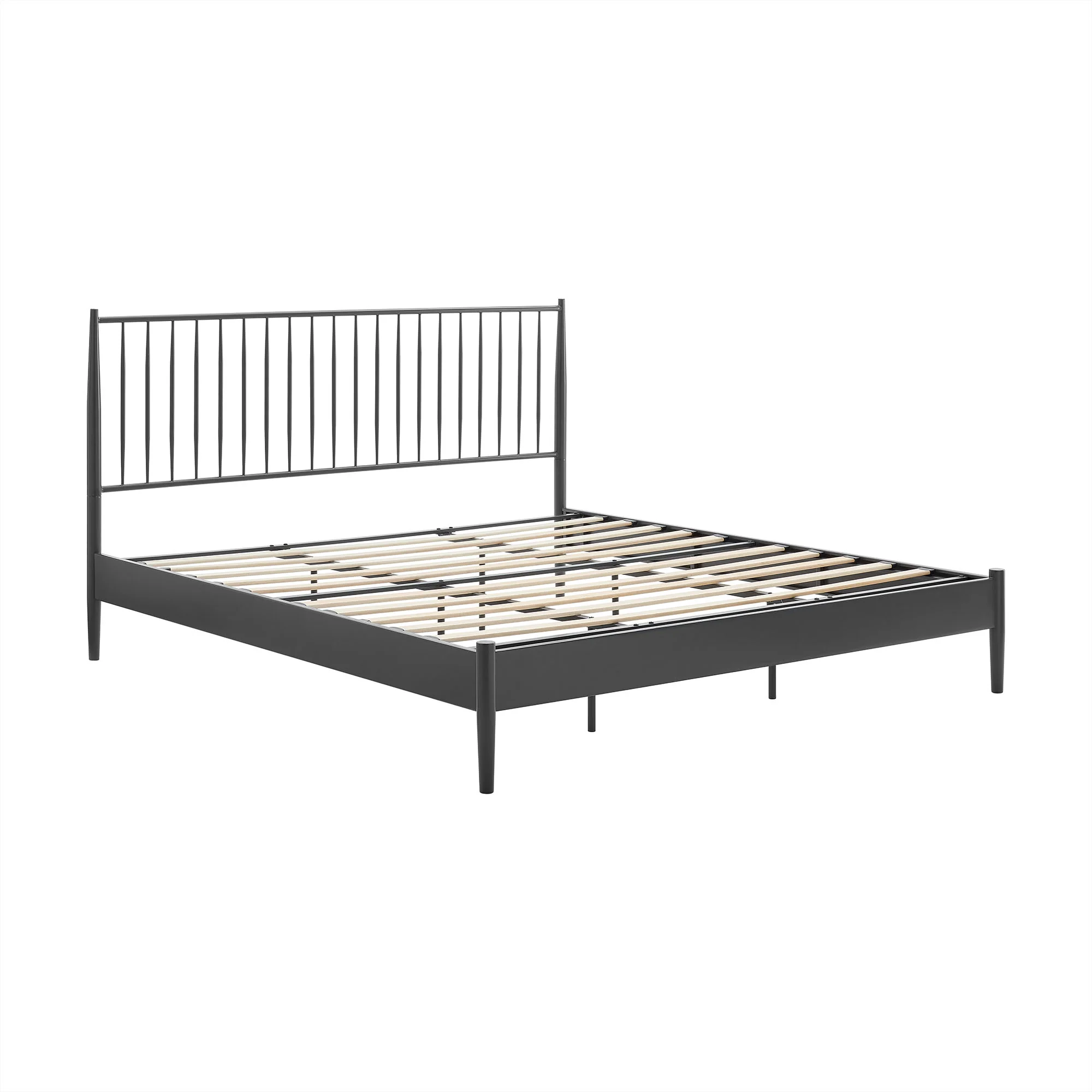 Adair Spindle Metal Queen Platform Bed by Modway - Image 10