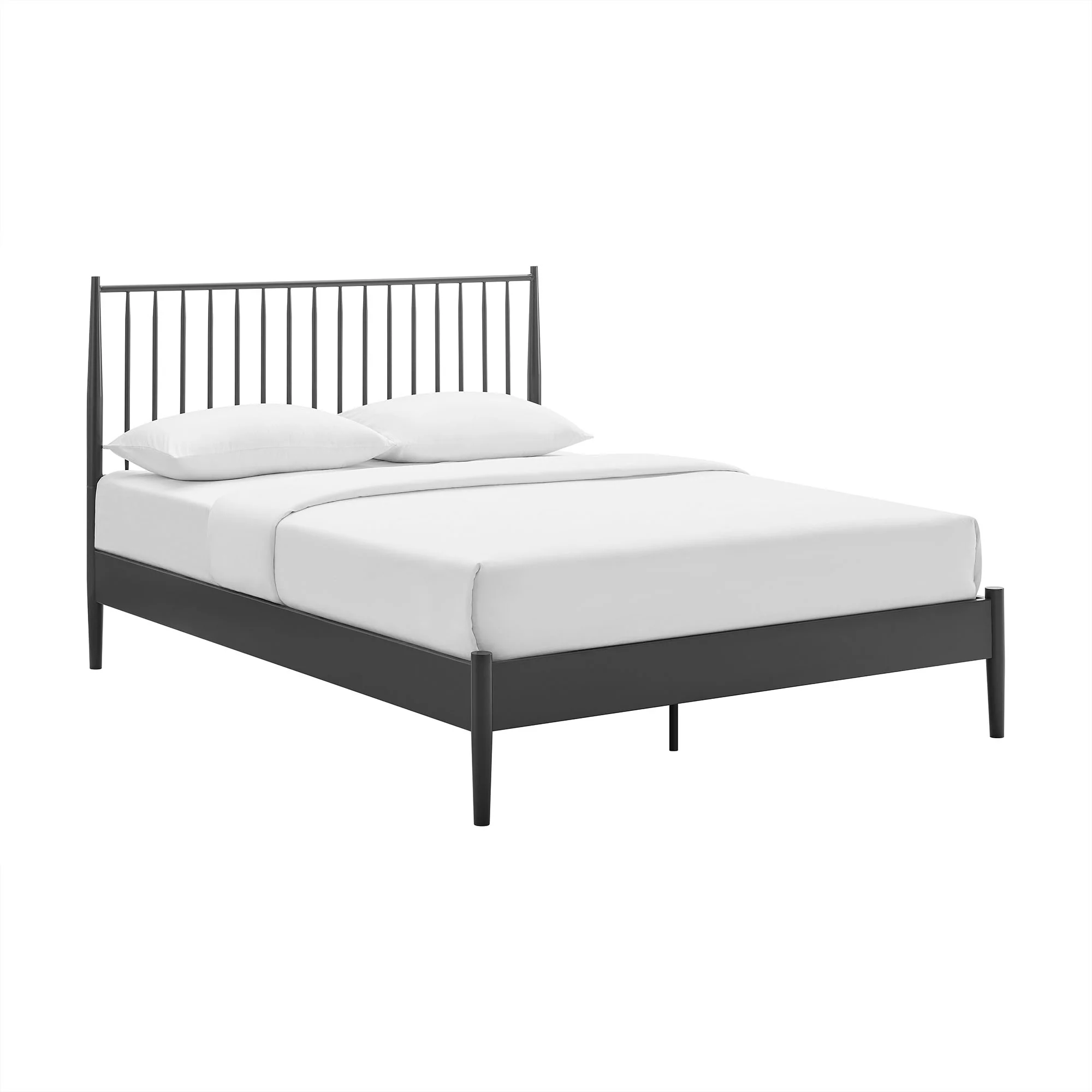 Adair Spindle Metal Queen Platform Bed by Modway - Image 2