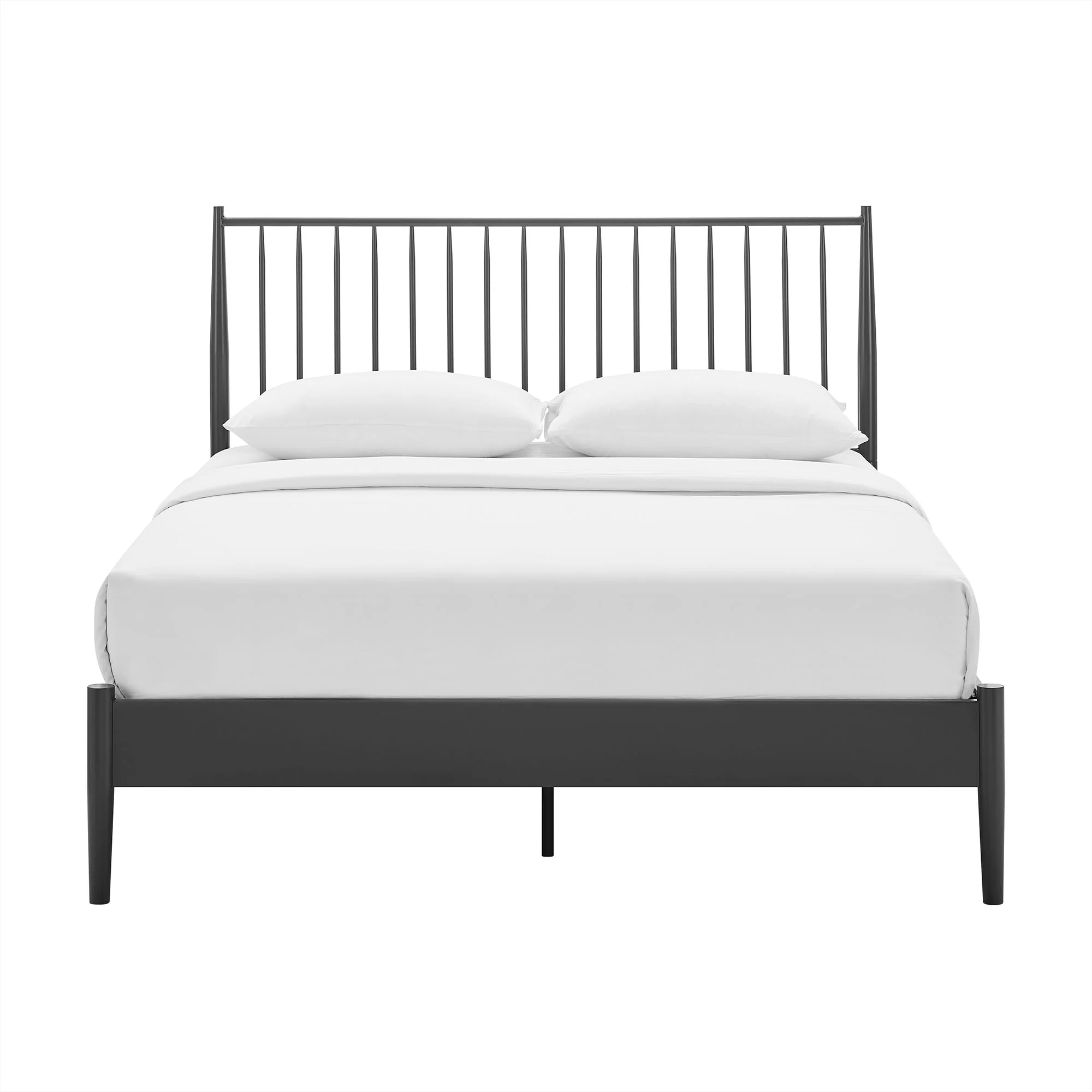 Adair Spindle Metal Queen Platform Bed by Modway - Image 4
