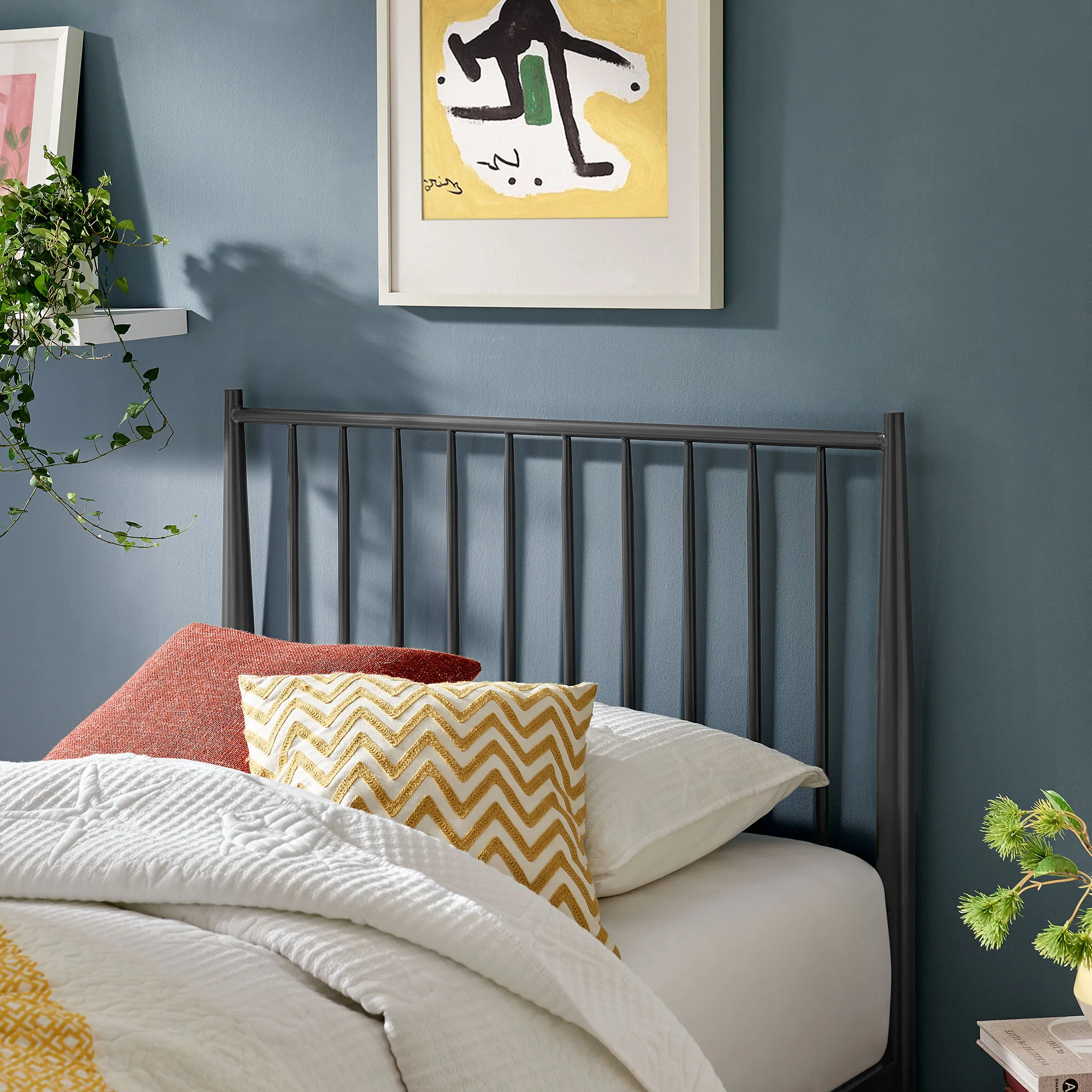 Adair Spindle Metal Twin Platform Bed by Modway - Image 7
