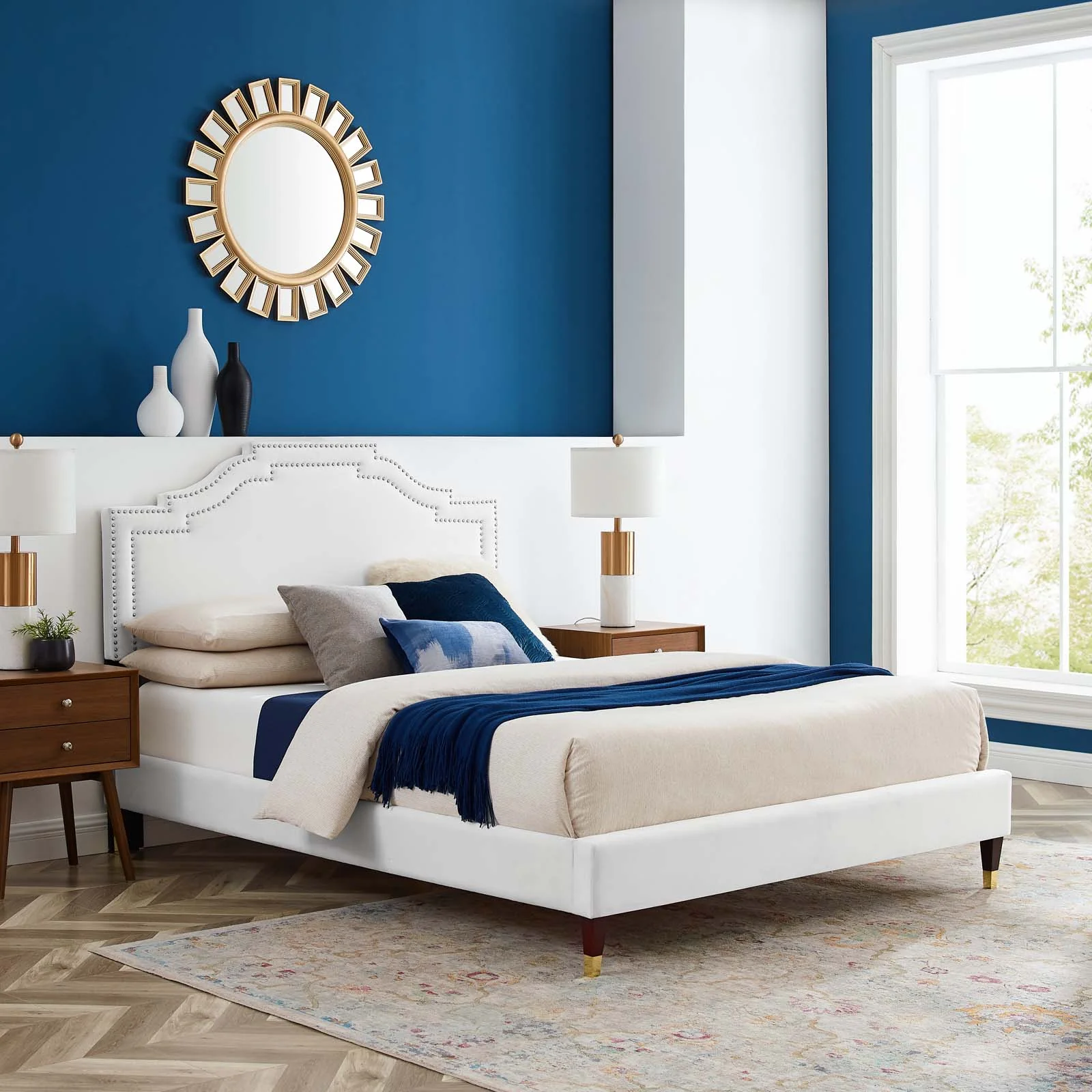 Adelaide Performance Velvet Full Platform Bed By Modway - MOD-6857 - Image 90