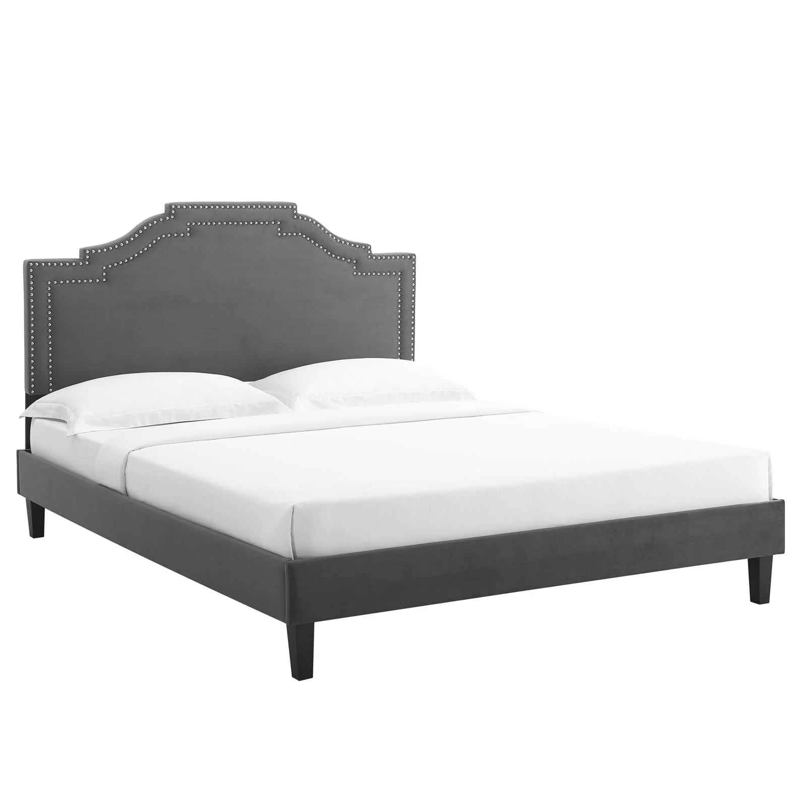 Adelaide Performance Velvet Full Platform Bed By Modway - MOD-6858 - Image 2
