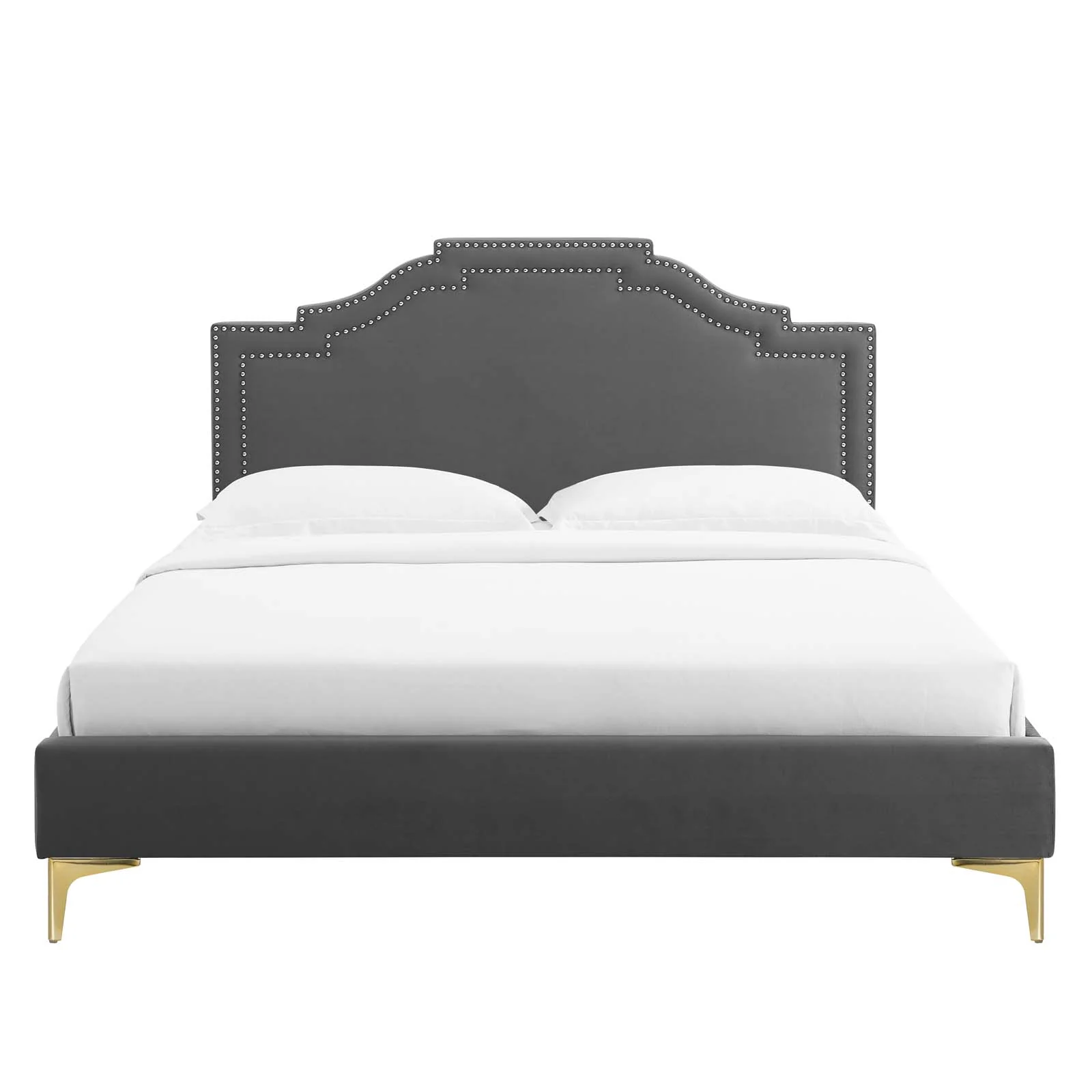 Adelaide Performance Velvet King Platform Bed By Modway - MOD-6862 - Image 14