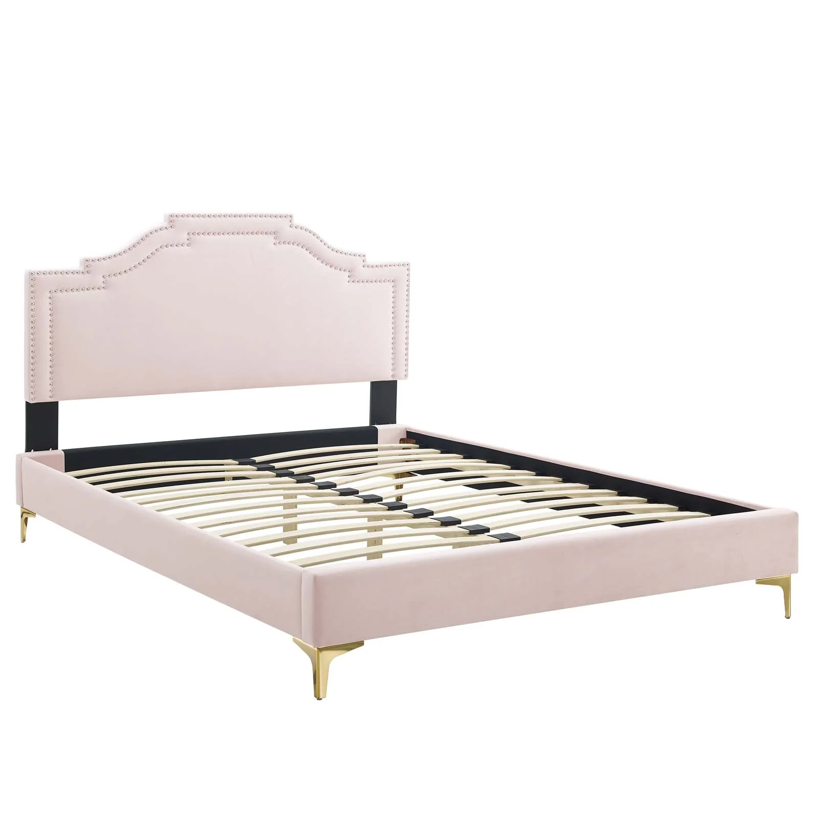 Adelaide Performance Velvet King Platform Bed By Modway - MOD-6862 - Image 79