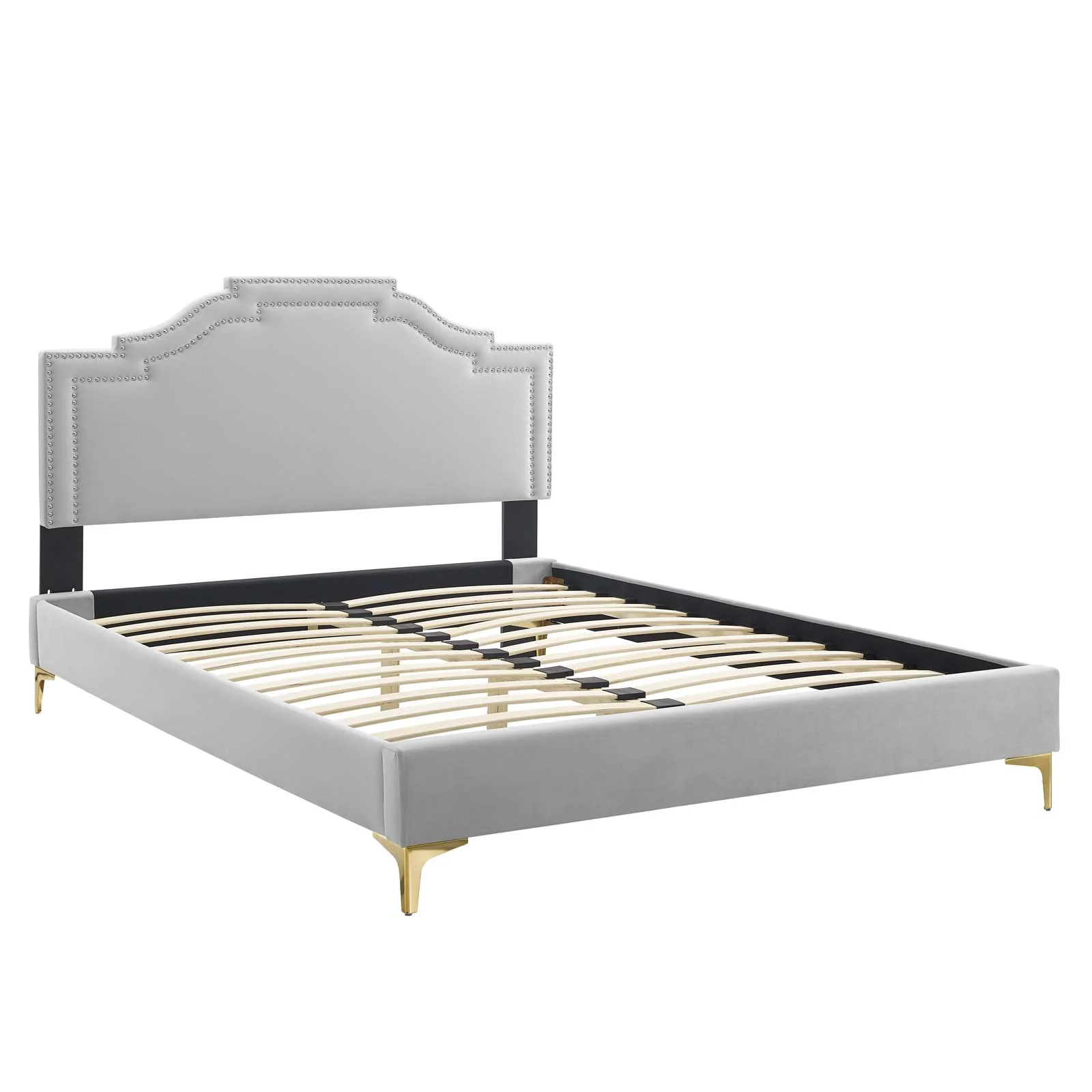 Adelaide Performance Velvet Queen Platform Bed By Modway - MOD-6580 - Image 37