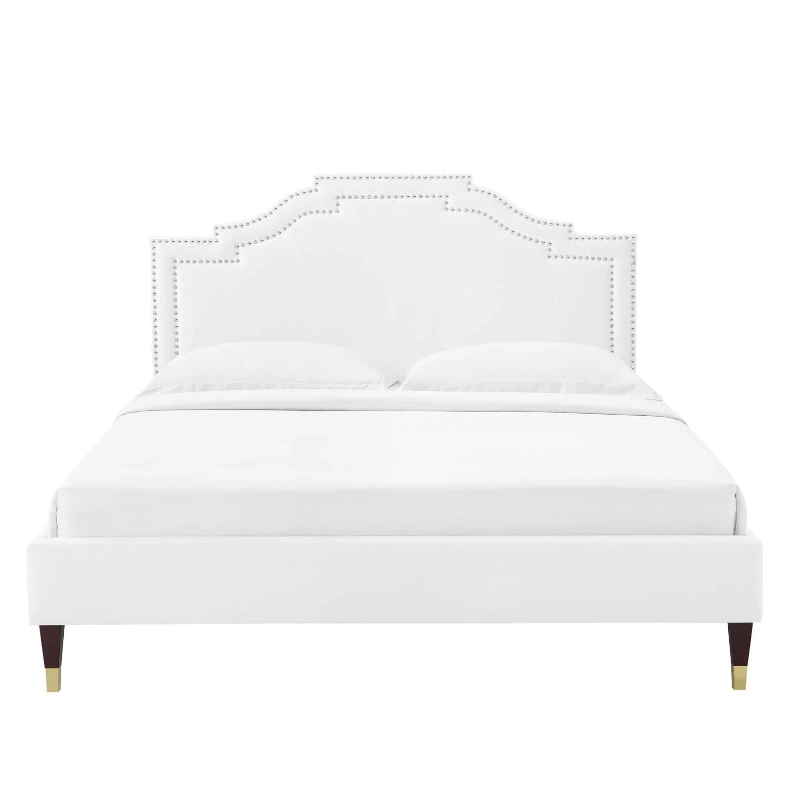 Adelaide Performance Velvet Queen Platform Bed By Modway - MOD-6581 - Image 109