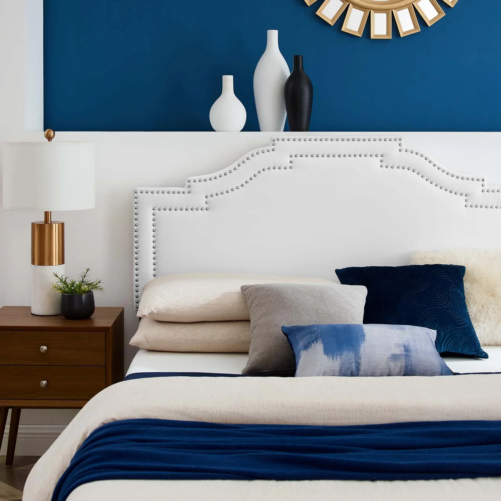 Adelaide Performance Velvet Queen Platform Bed By Modway - MOD-6581 - Image 110