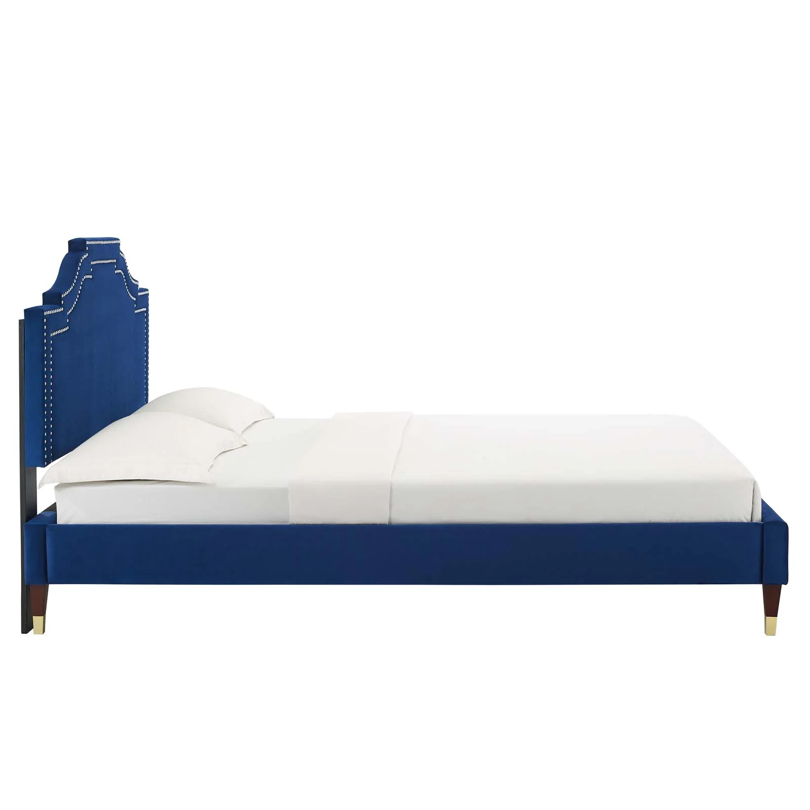 Adelaide Performance Velvet Queen Platform Bed By Modway - MOD-6581 - Image 63
