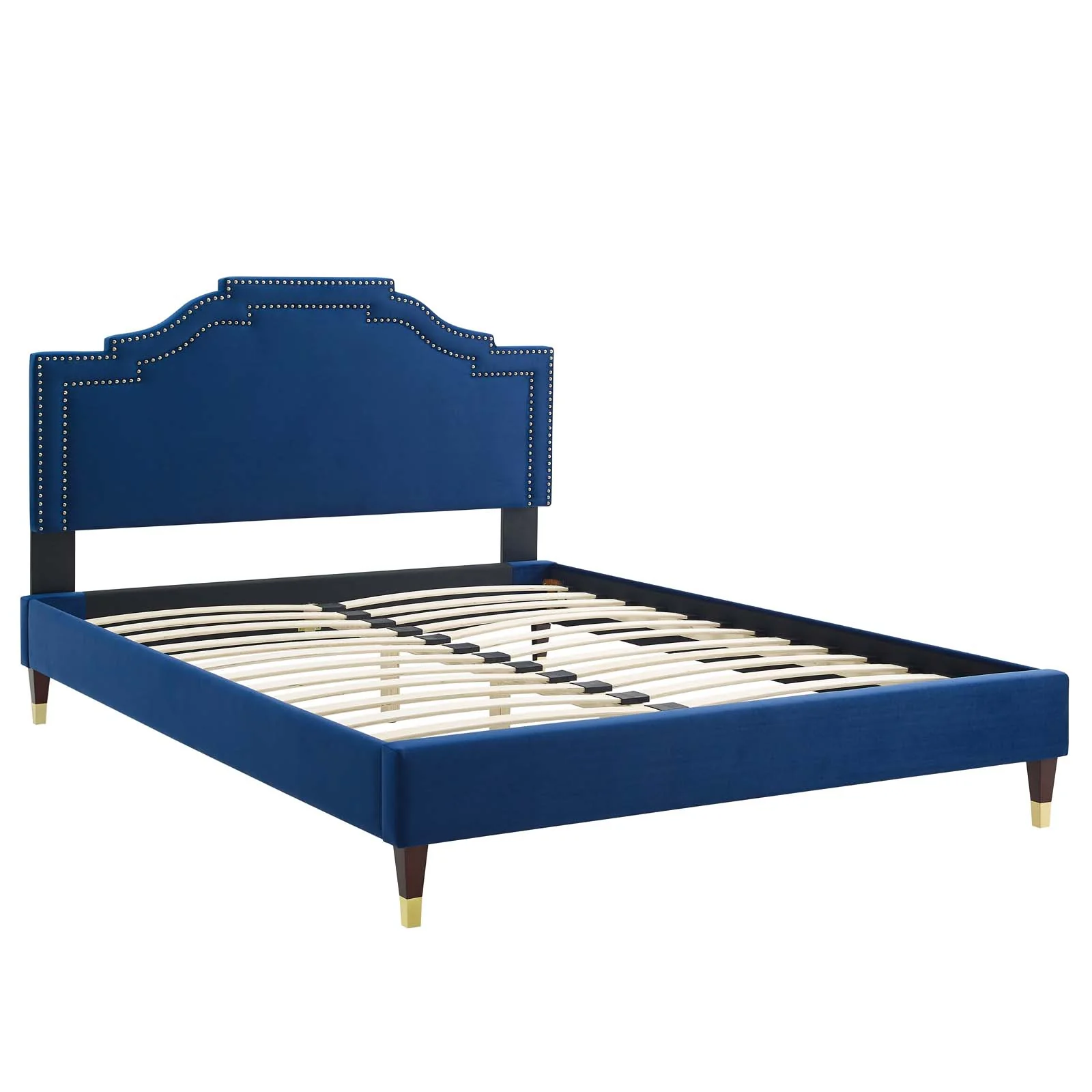 Adelaide Performance Velvet Queen Platform Bed By Modway - MOD-6581 - Image 64