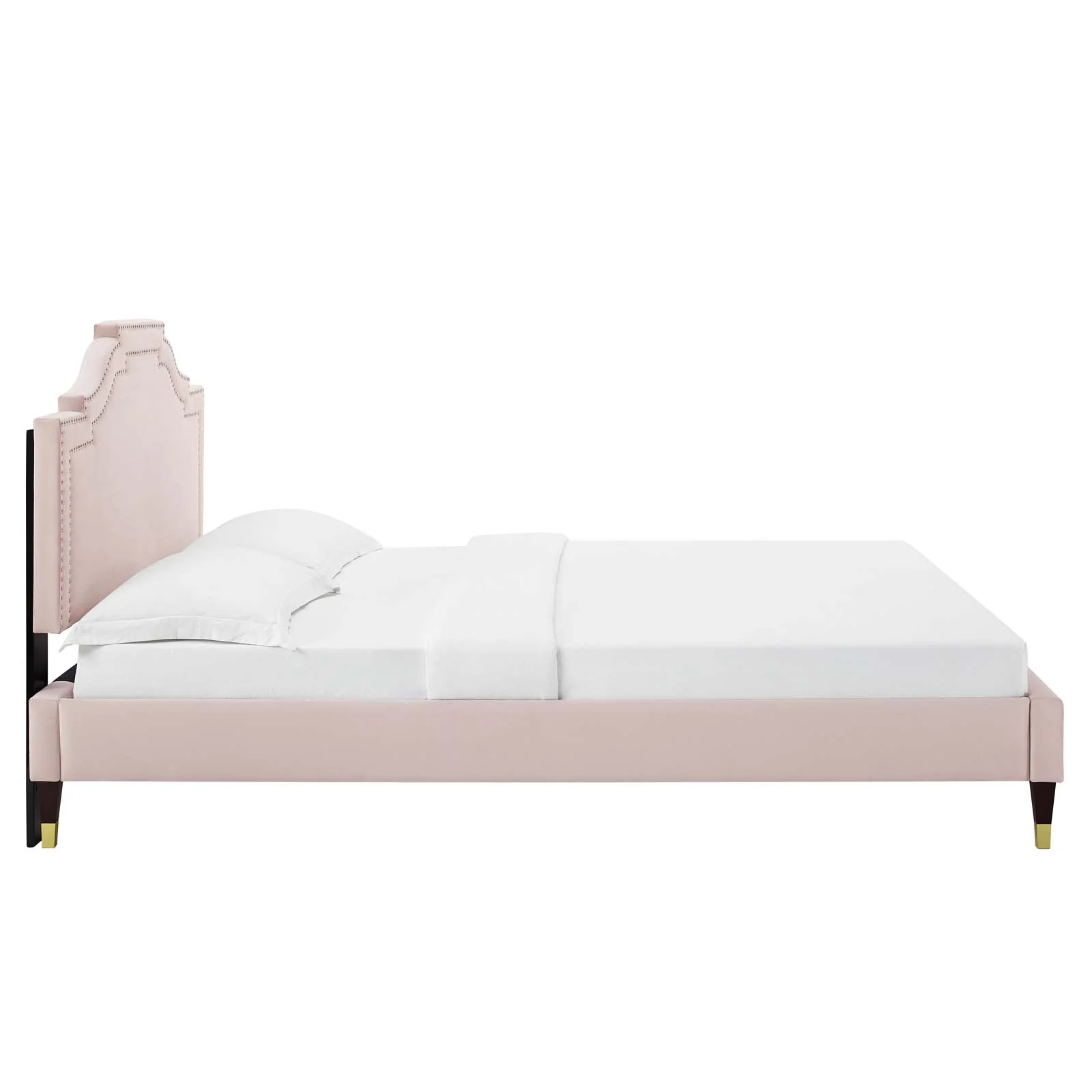 Adelaide Performance Velvet Queen Platform Bed By Modway - MOD-6581 - Image 77