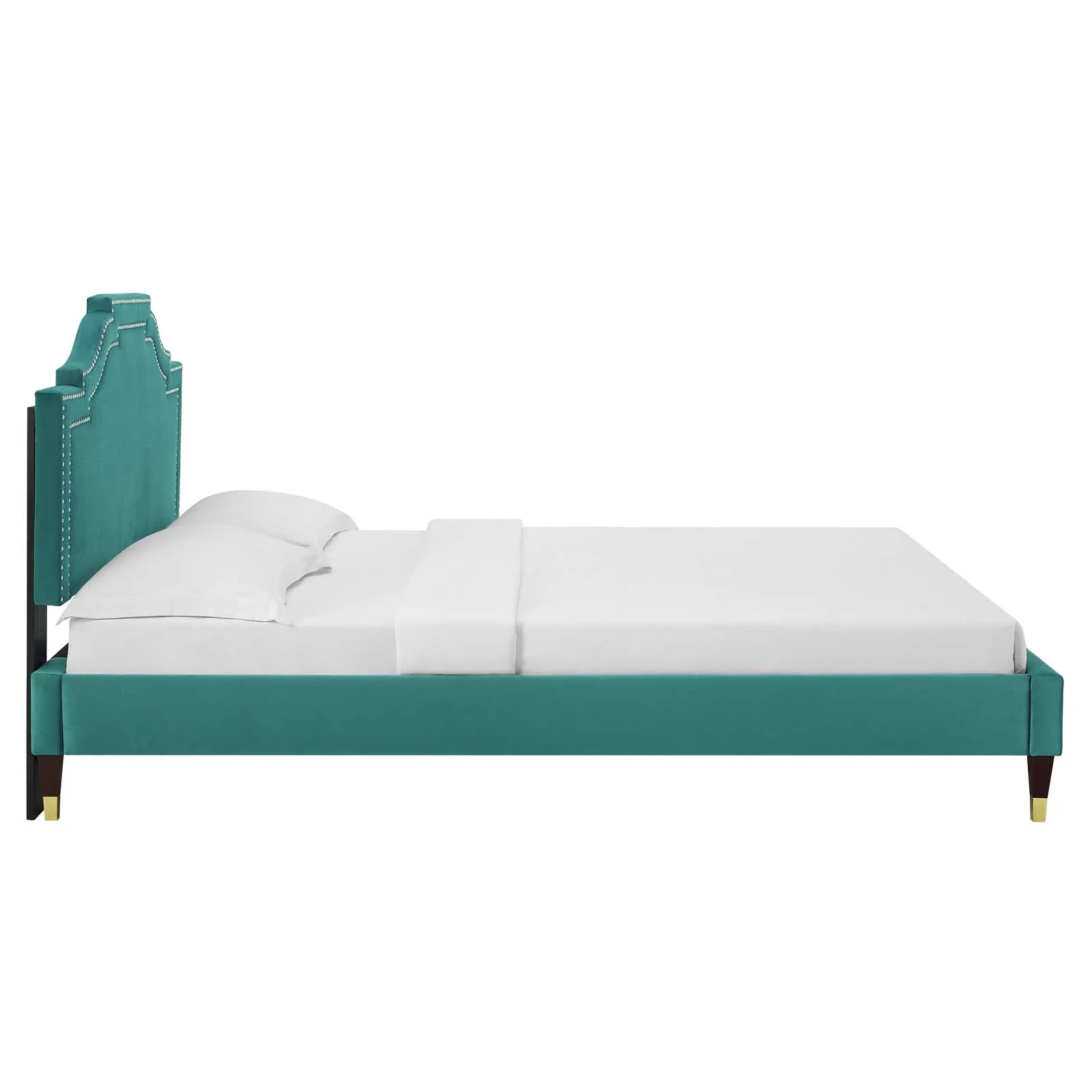 Adelaide Performance Velvet Queen Platform Bed By Modway - MOD-6581 - Image 91