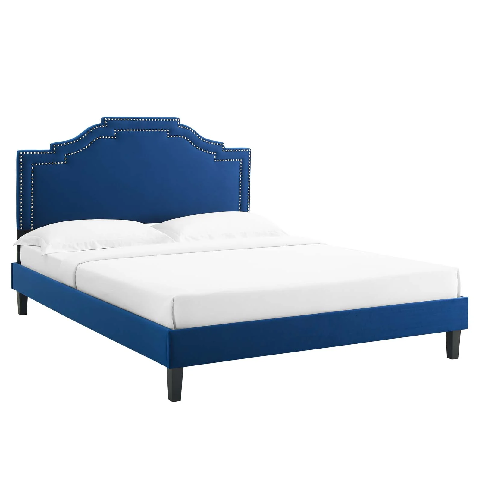 Adelaide Performance Velvet Queen Platform Bed By Modway - MOD-6582 - Image 53