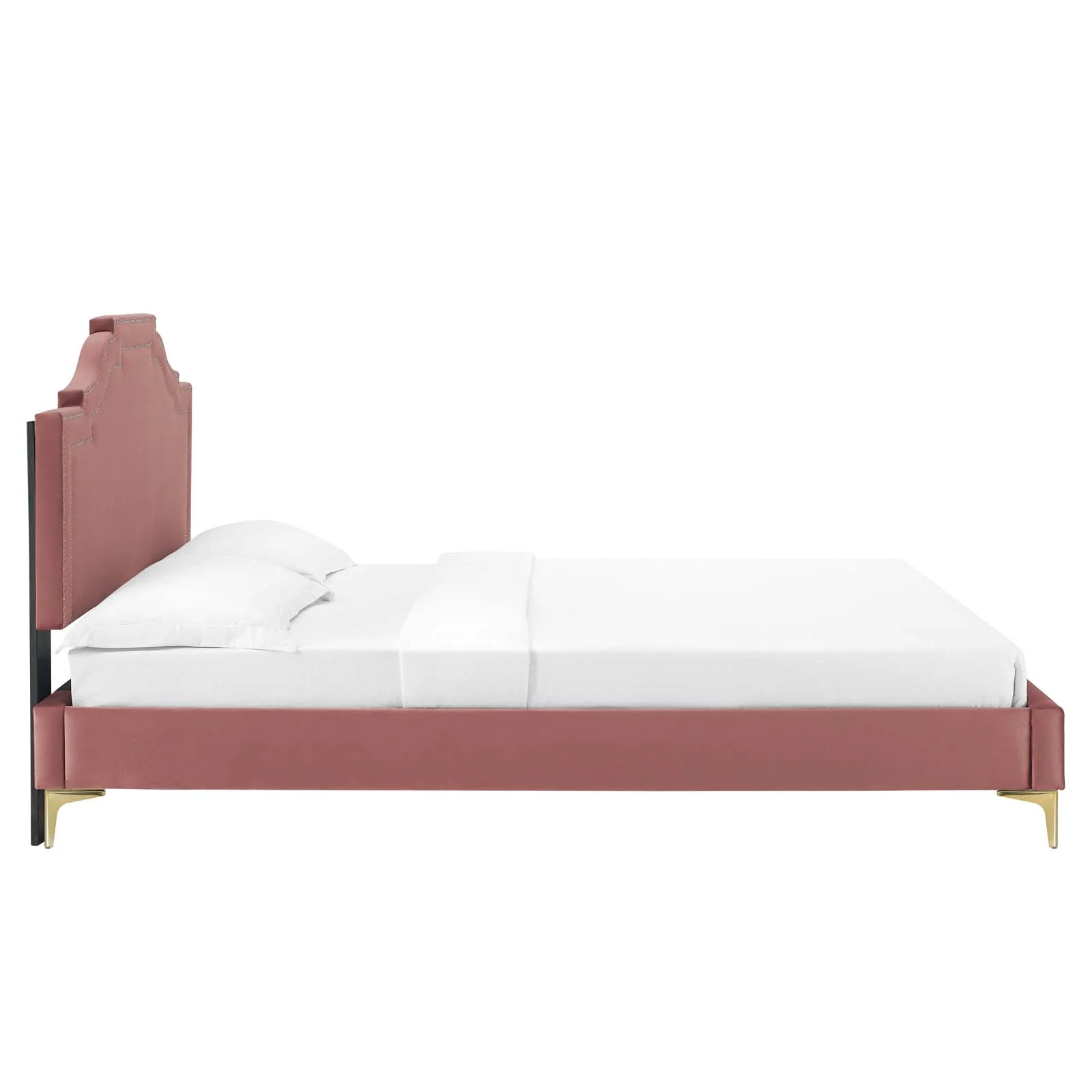 Adelaide Performance Velvet Twin Platform Bed By Modway - MOD-6850 - Image 22