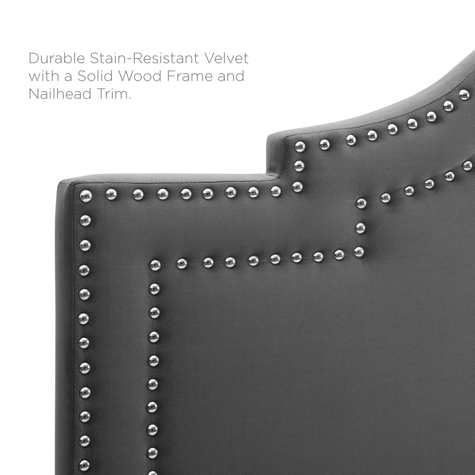 Adelaide Performance Velvet Twin Platform Bed By Modway - MOD-6850 - Image 3