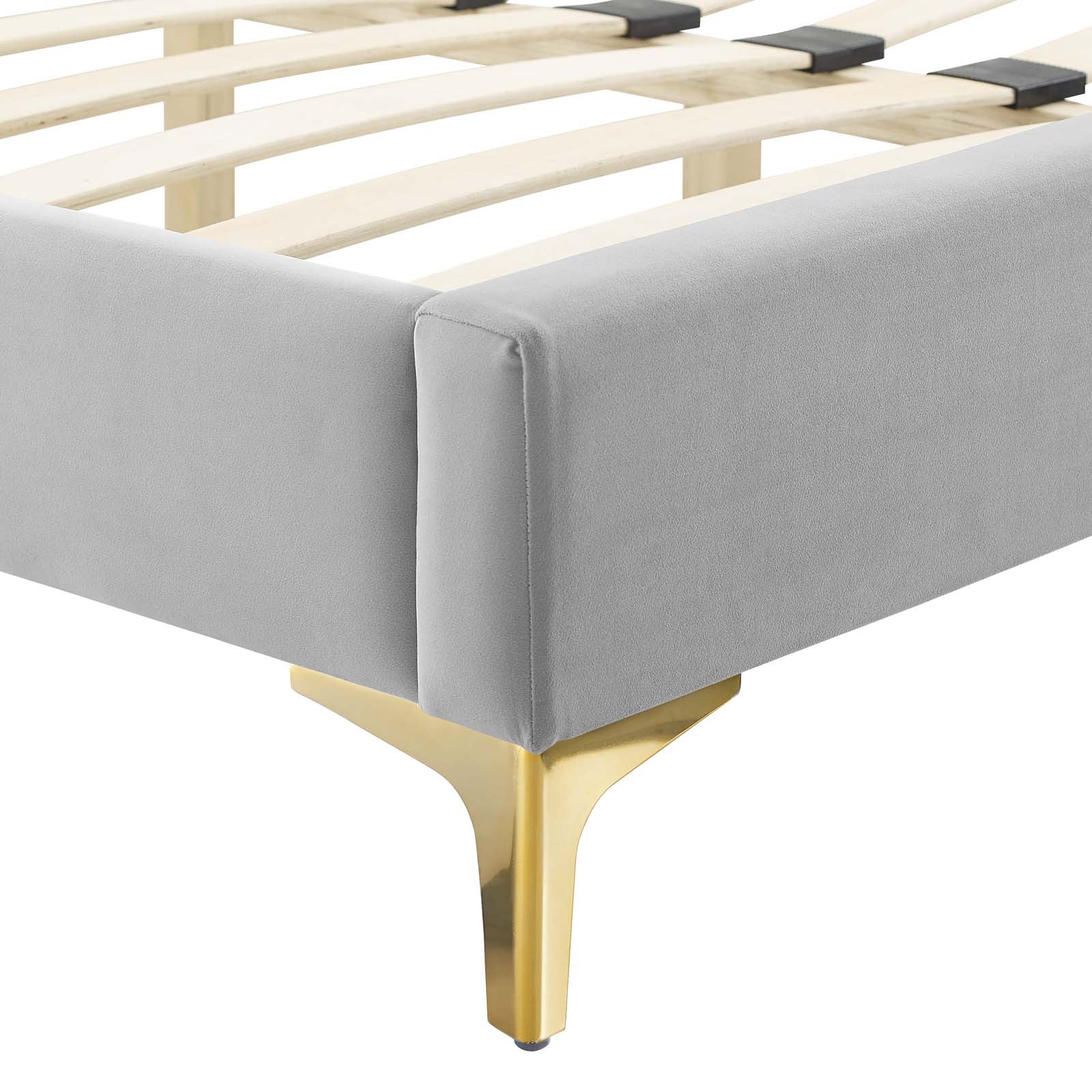 Adelaide Performance Velvet Twin Platform Bed By Modway - MOD-6850 - Image 39