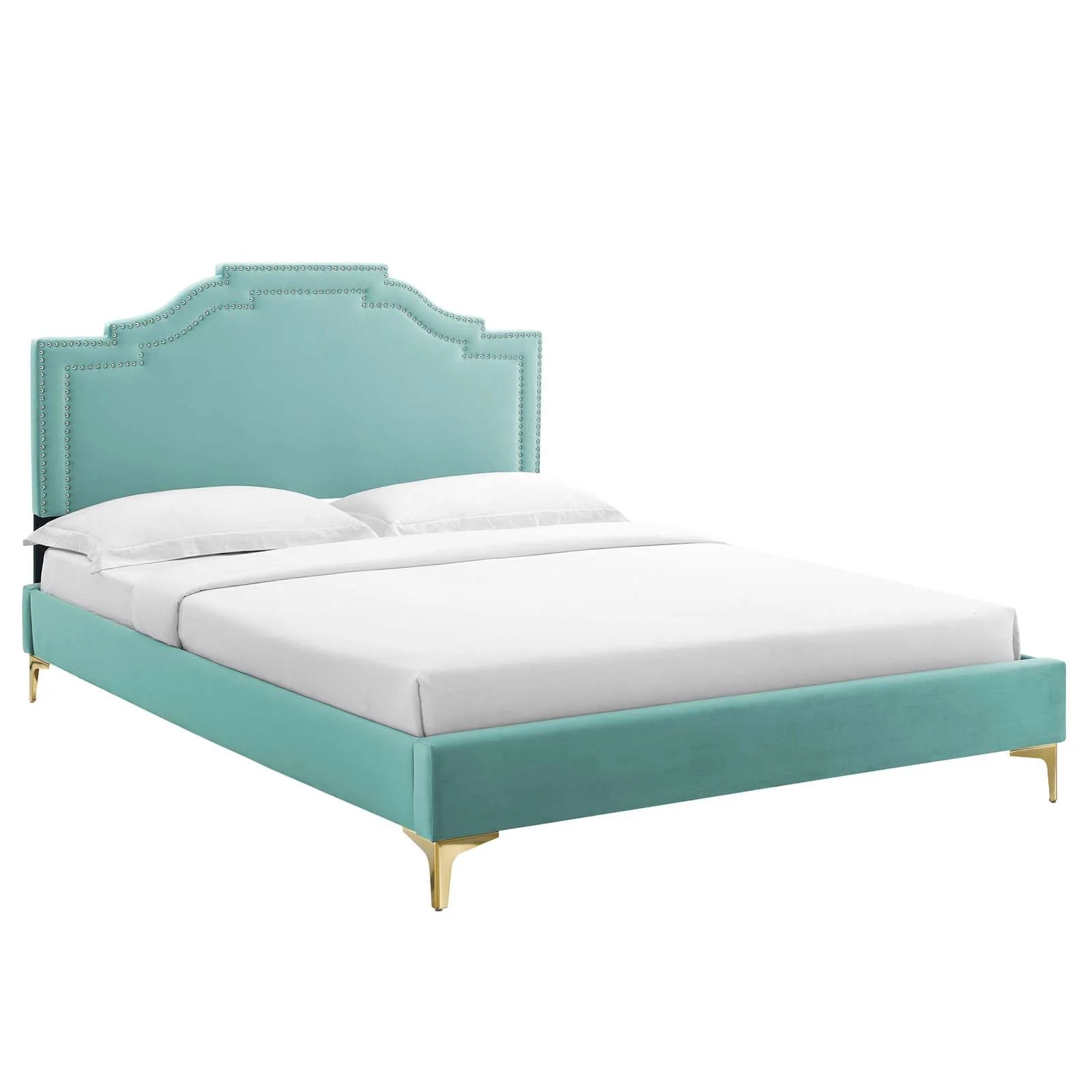 Adelaide Performance Velvet Twin Platform Bed By Modway - MOD-6850 - Image 43