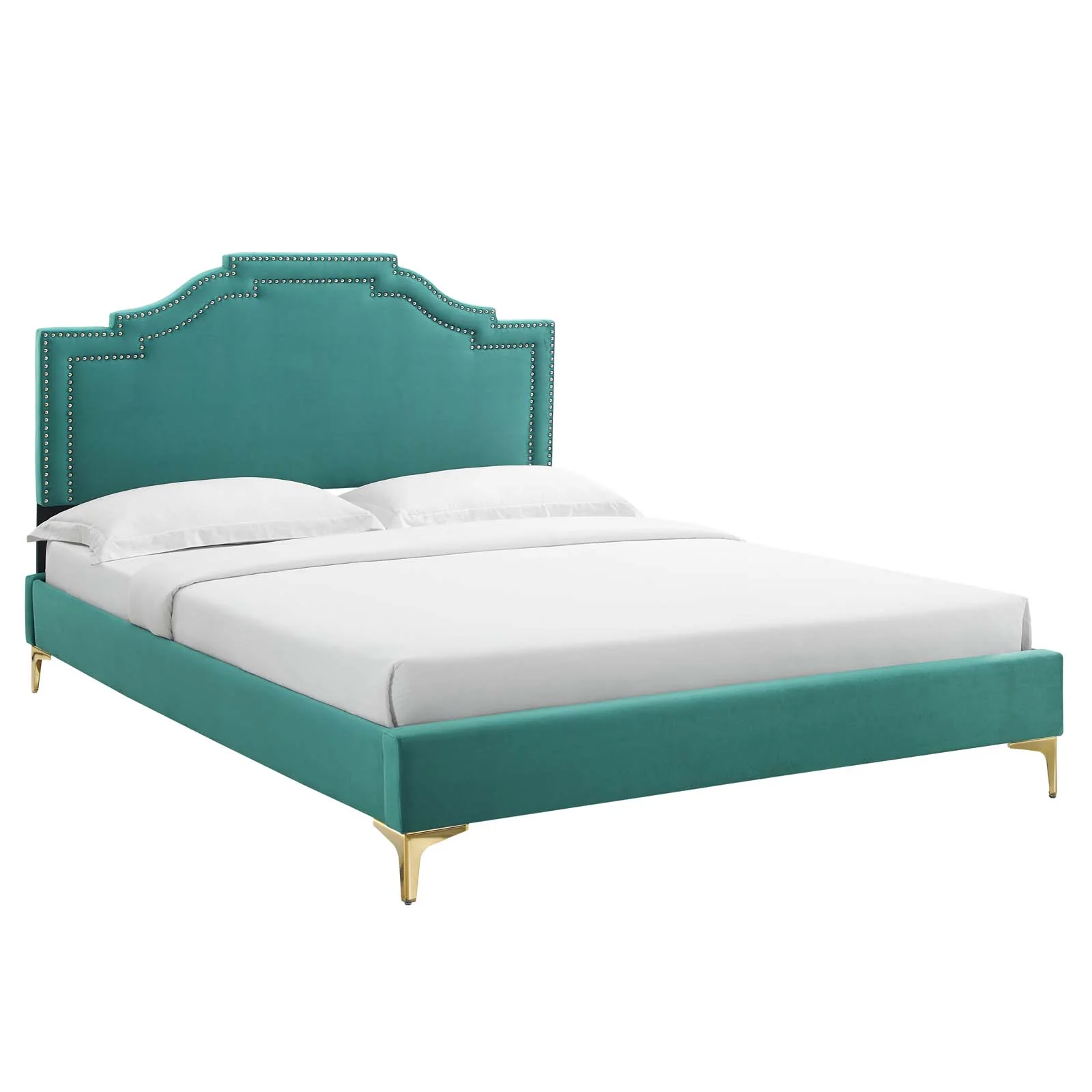 Adelaide Performance Velvet Twin Platform Bed By Modway - MOD-6850 - Image 85