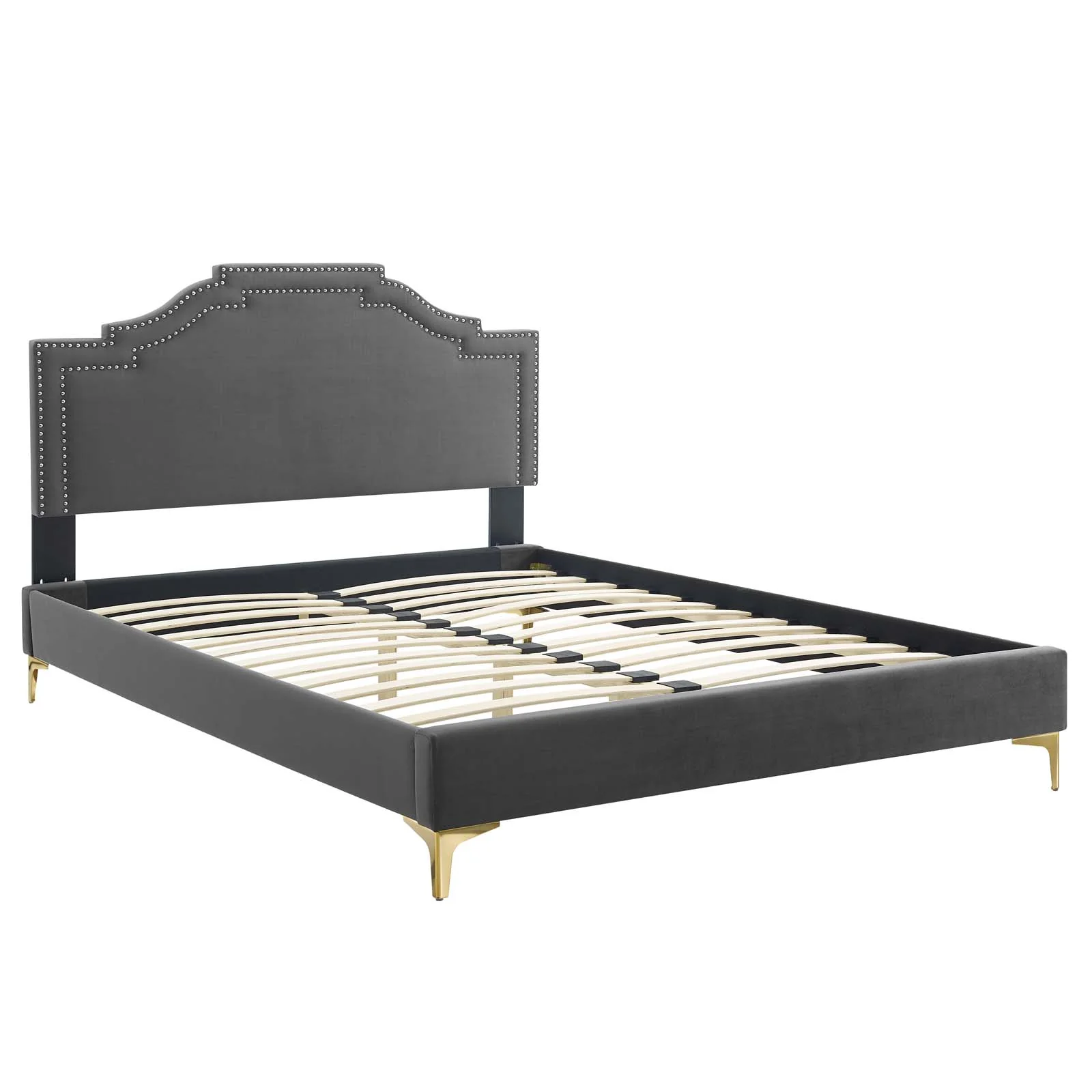 Adelaide Performance Velvet Twin Platform Bed By Modway - MOD-6850 - Image 9