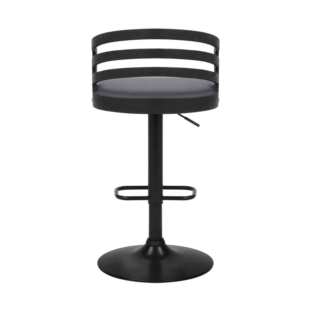 Adele Adjustable Height Swivel Bar Stool By Armen Living - Image 5