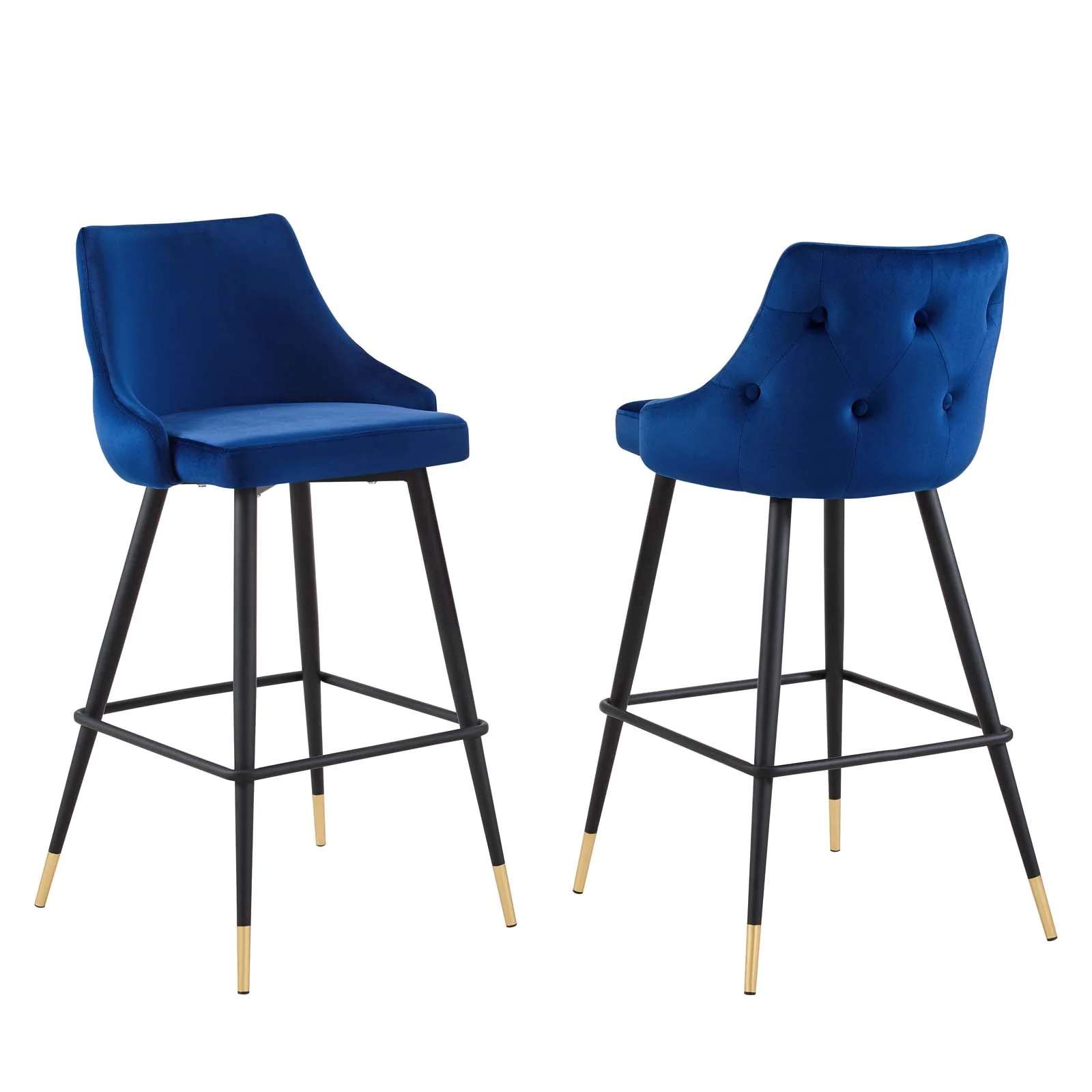 Adorn Performance Velvet Bar Stool Set of 2 By Modway - EEI-4595 - Image 10