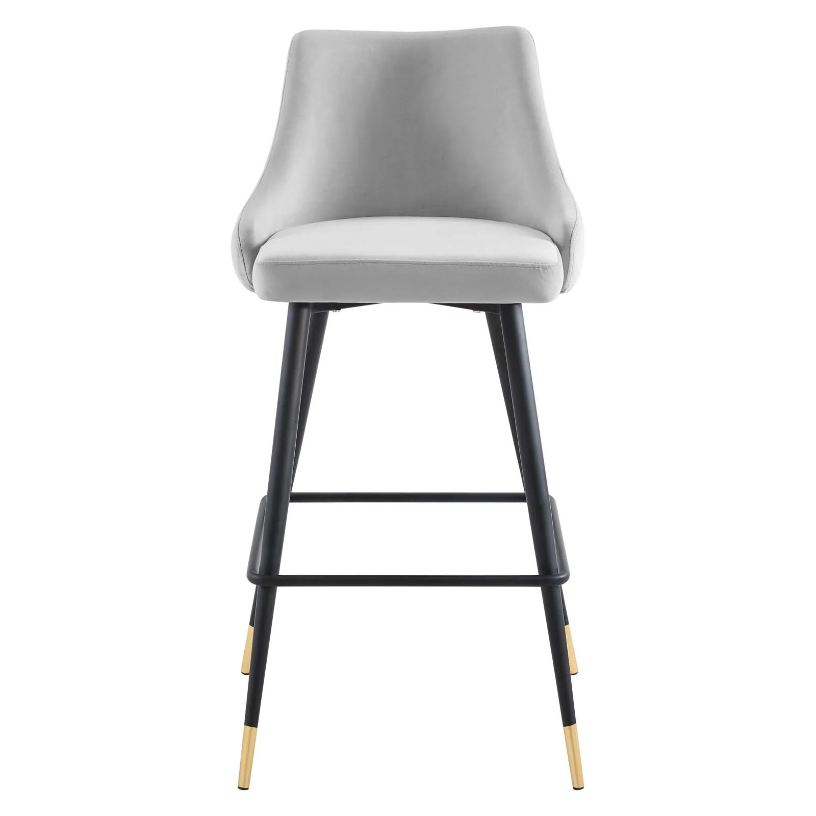 Adorn Performance Velvet Bar Stool Set of 2 By Modway - EEI-4595 - Image 6