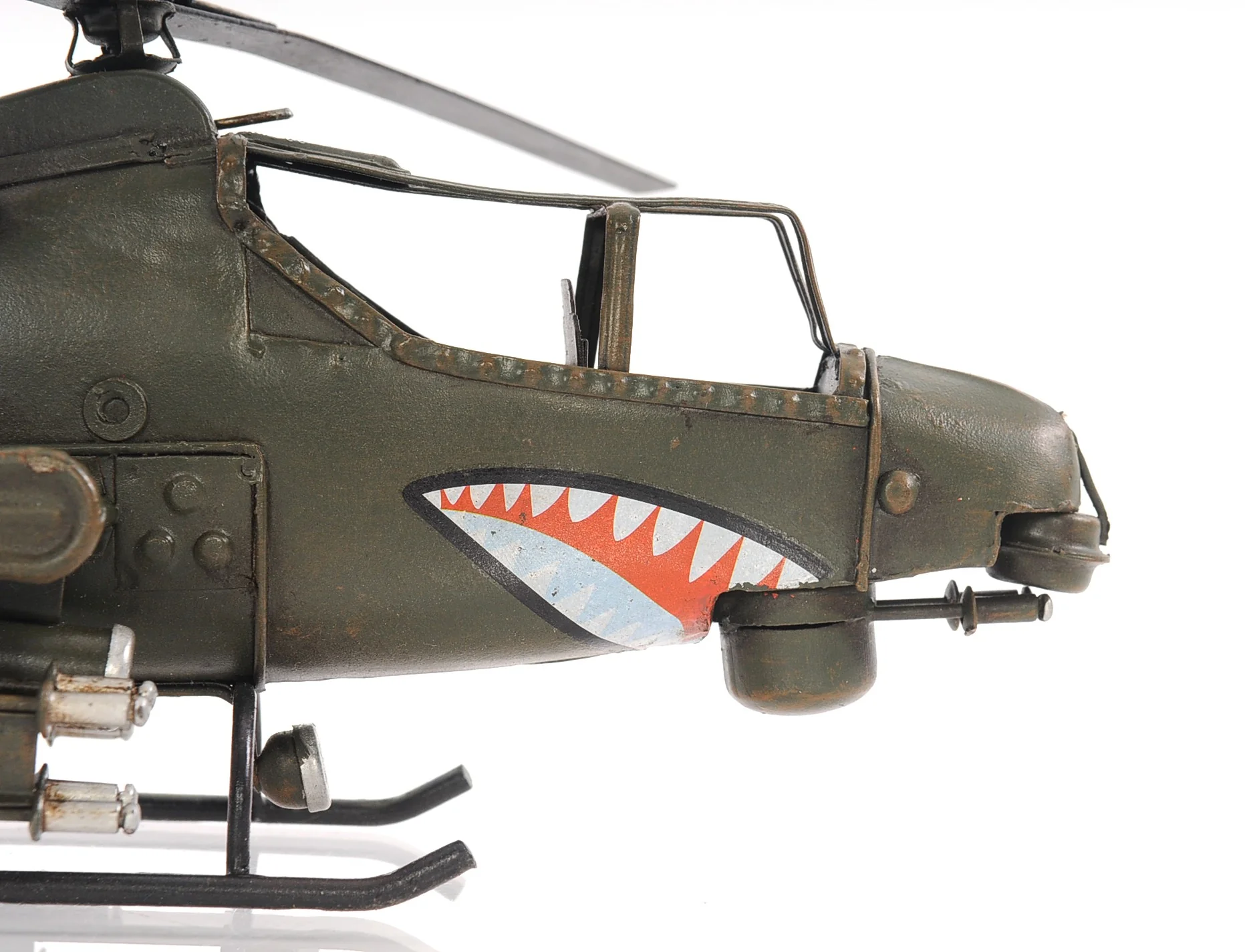 Ah-1G Cobra Helicopter Sculpture By Homeroots - Image 2