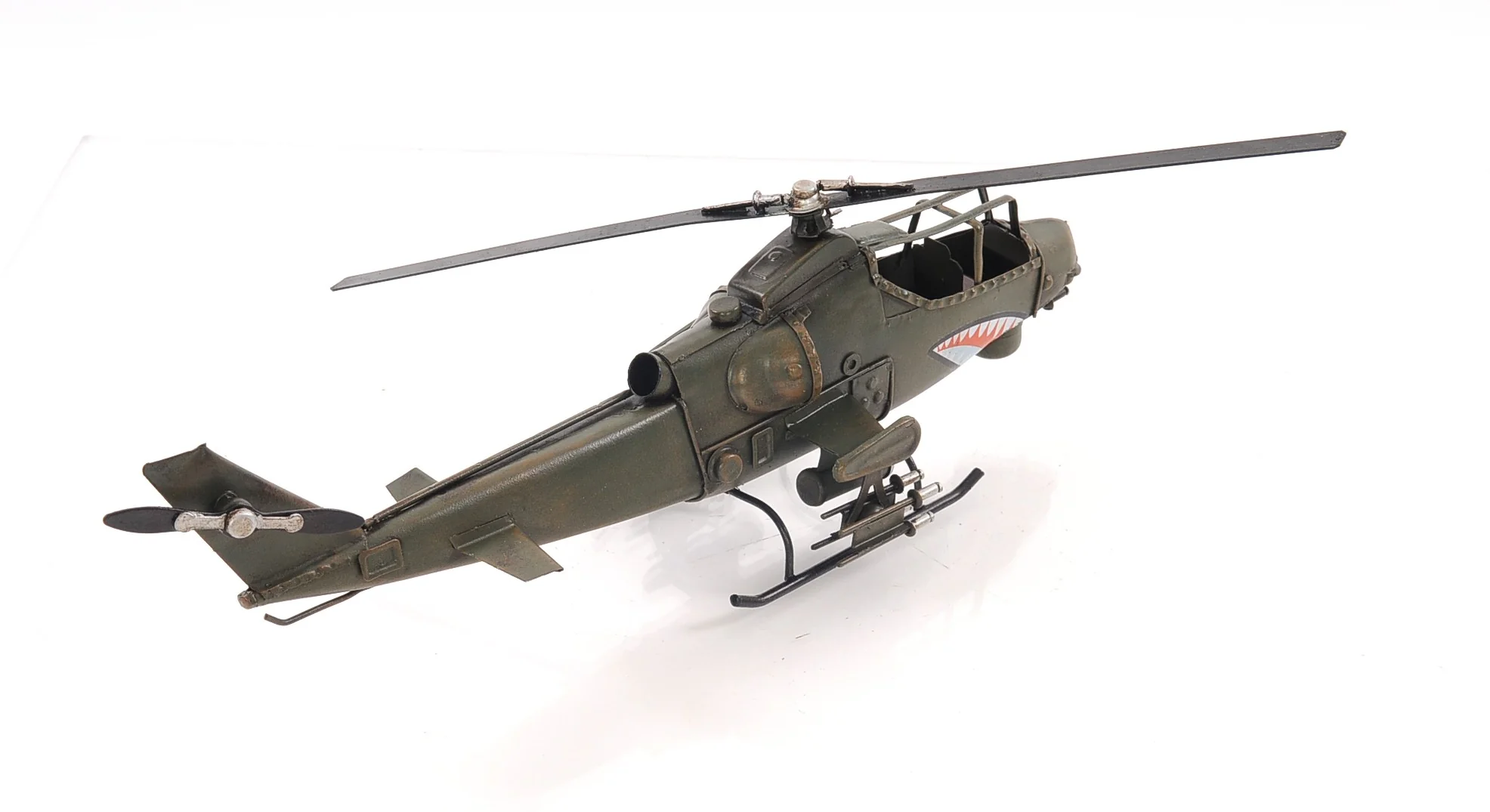 Ah-1G Cobra Helicopter Sculpture By Homeroots - Image 4