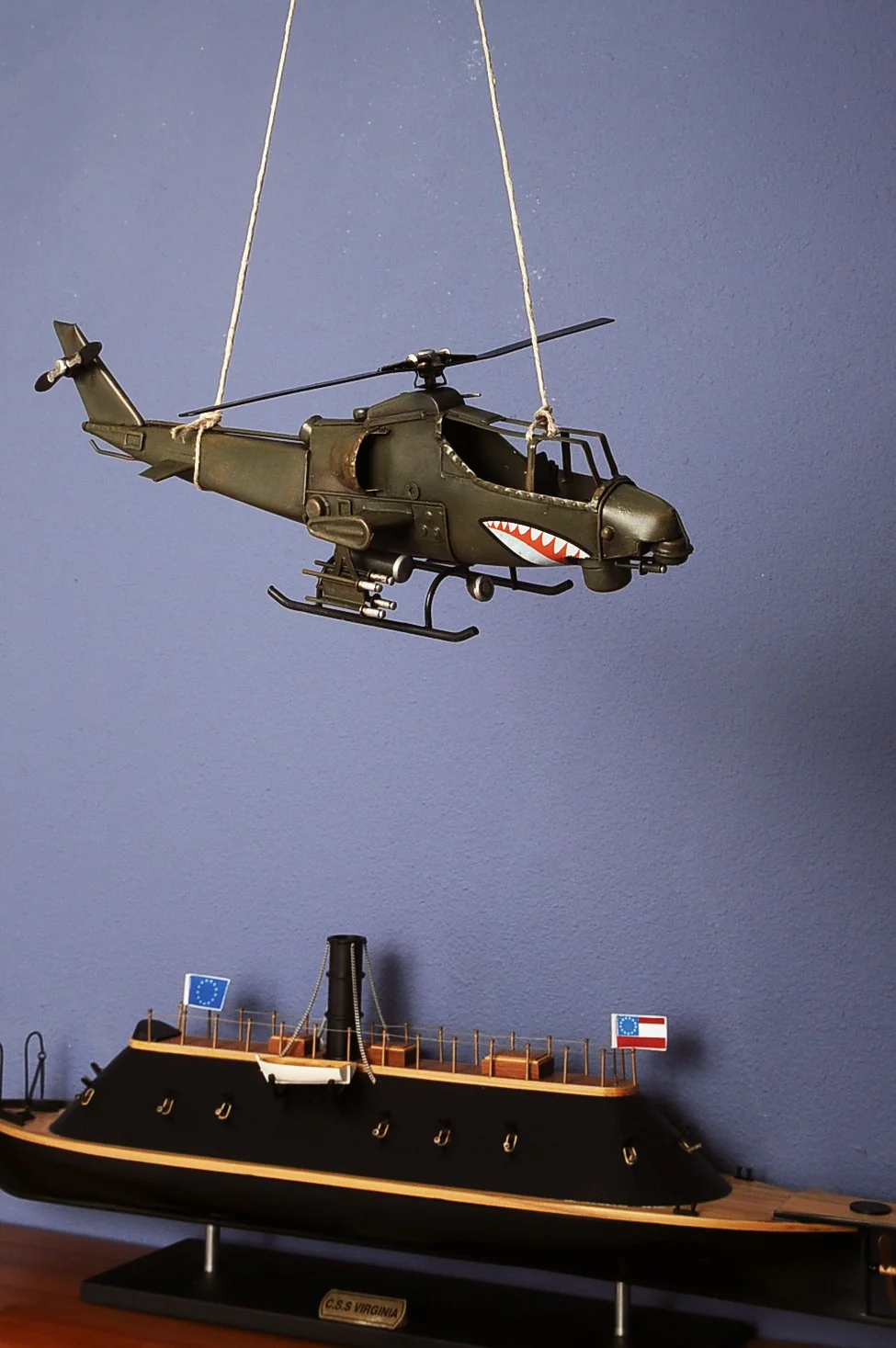 Ah-1G Cobra Helicopter Sculpture By Homeroots - Image 5