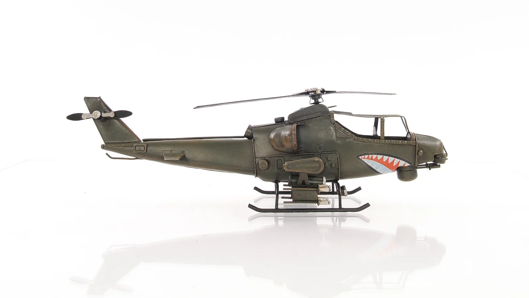 Ah-1G Cobra Helicopter Sculpture By Homeroots - Image 6