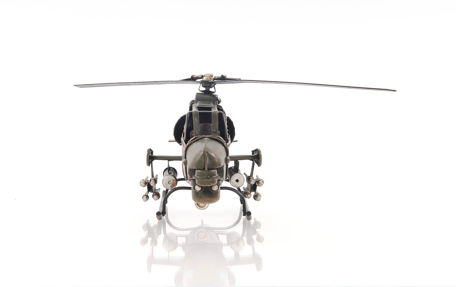Ah-1G Cobra Helicopter Sculpture By Homeroots - Image 7