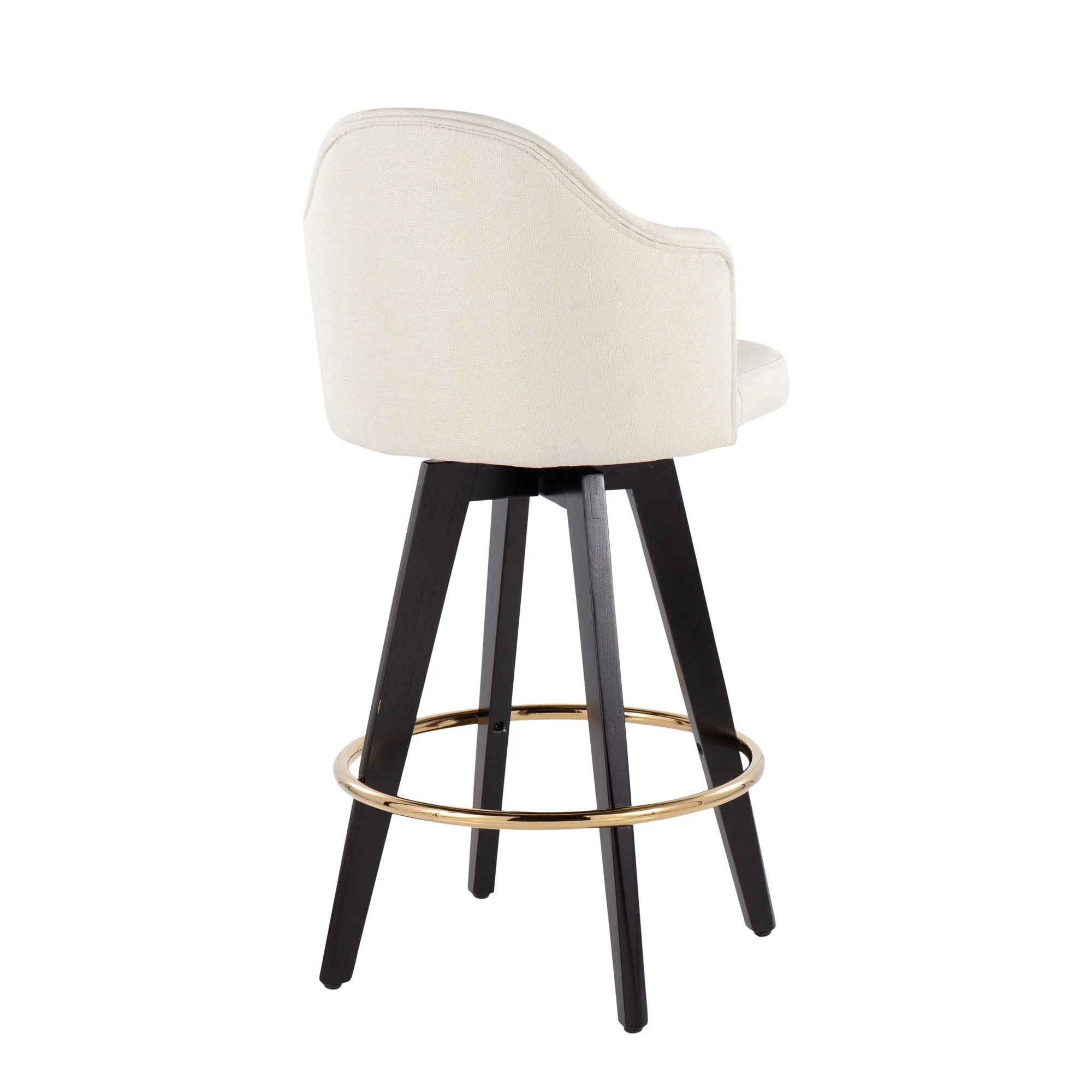 Ahoy 26" Counter Stool - Set of 2 By LumiSource - B26-AHOYUP2-SWVG BKCHAR2 - Image 10
