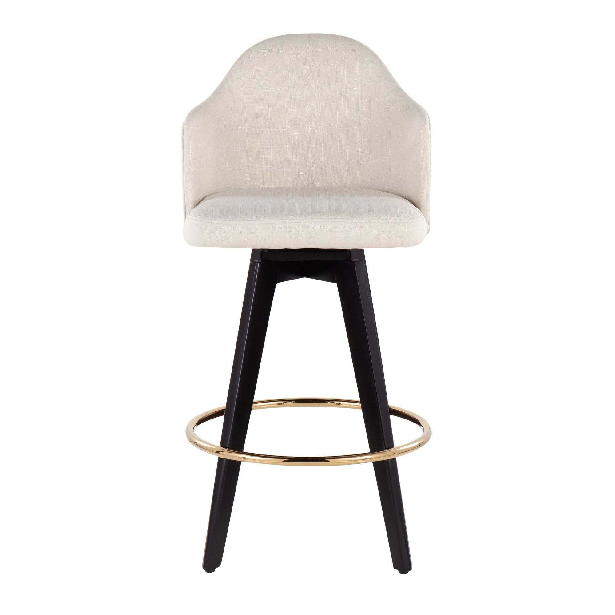 Ahoy 26" Counter Stool - Set of 2 By LumiSource - B26-AHOYUP2-SWVG BKCHAR2 - Image 11