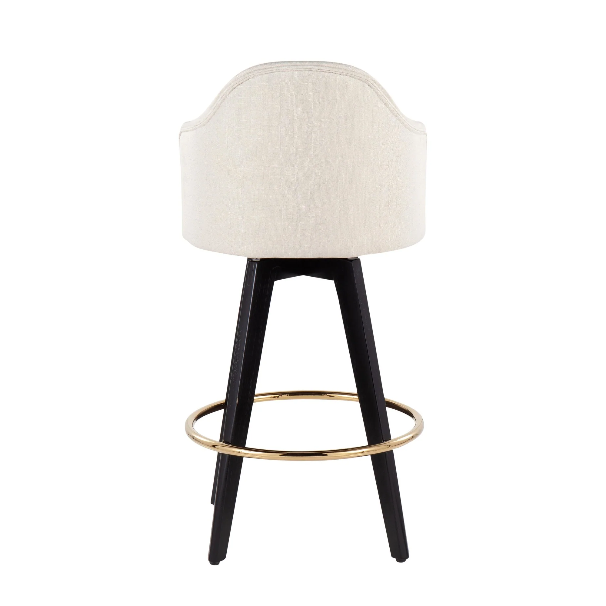 Ahoy 26" Counter Stool - Set of 2 By LumiSource - B26-AHOYUP2-SWVG BKCHAR2 - Image 12