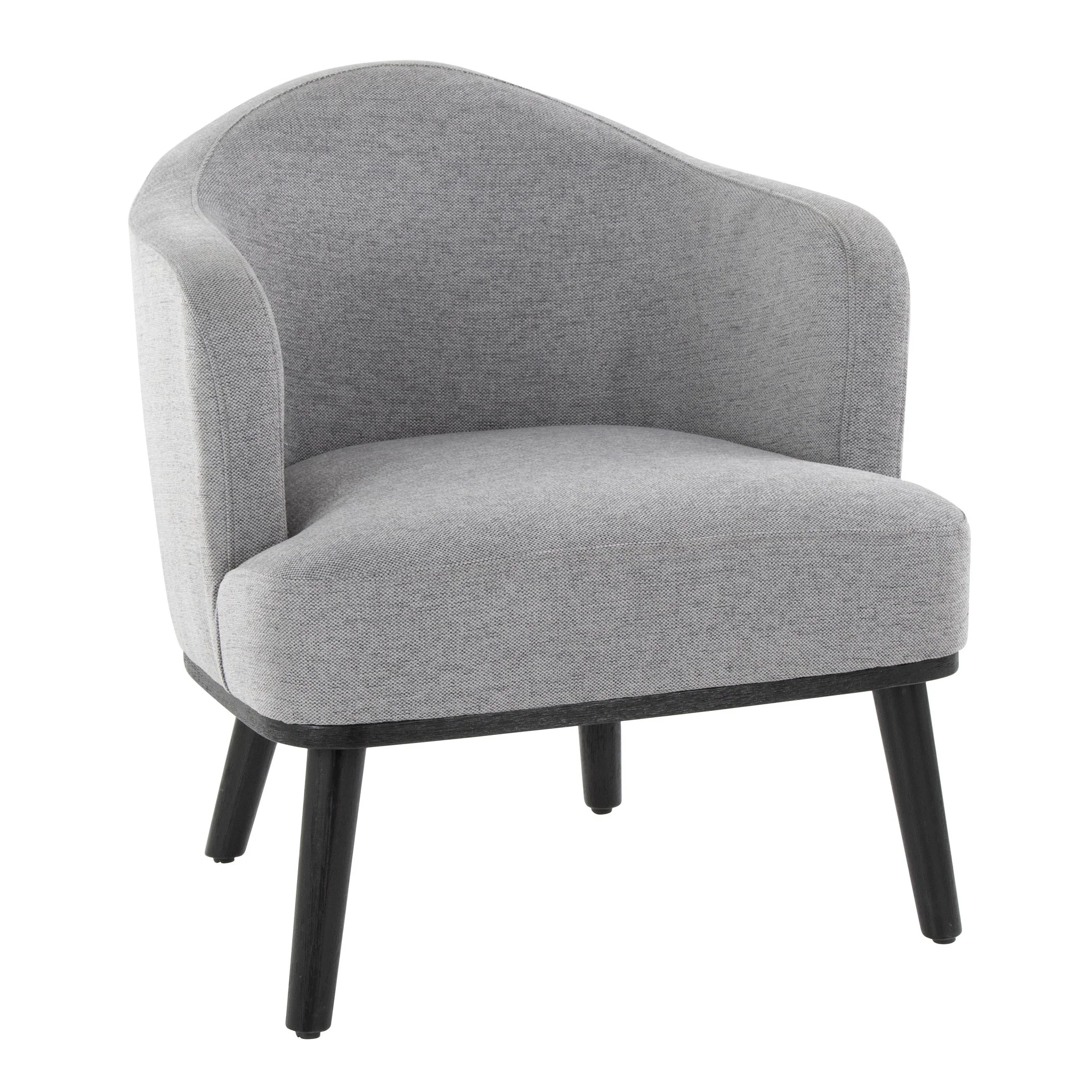 Ahoy Accent Chair Gray By LumiSource - Image 3