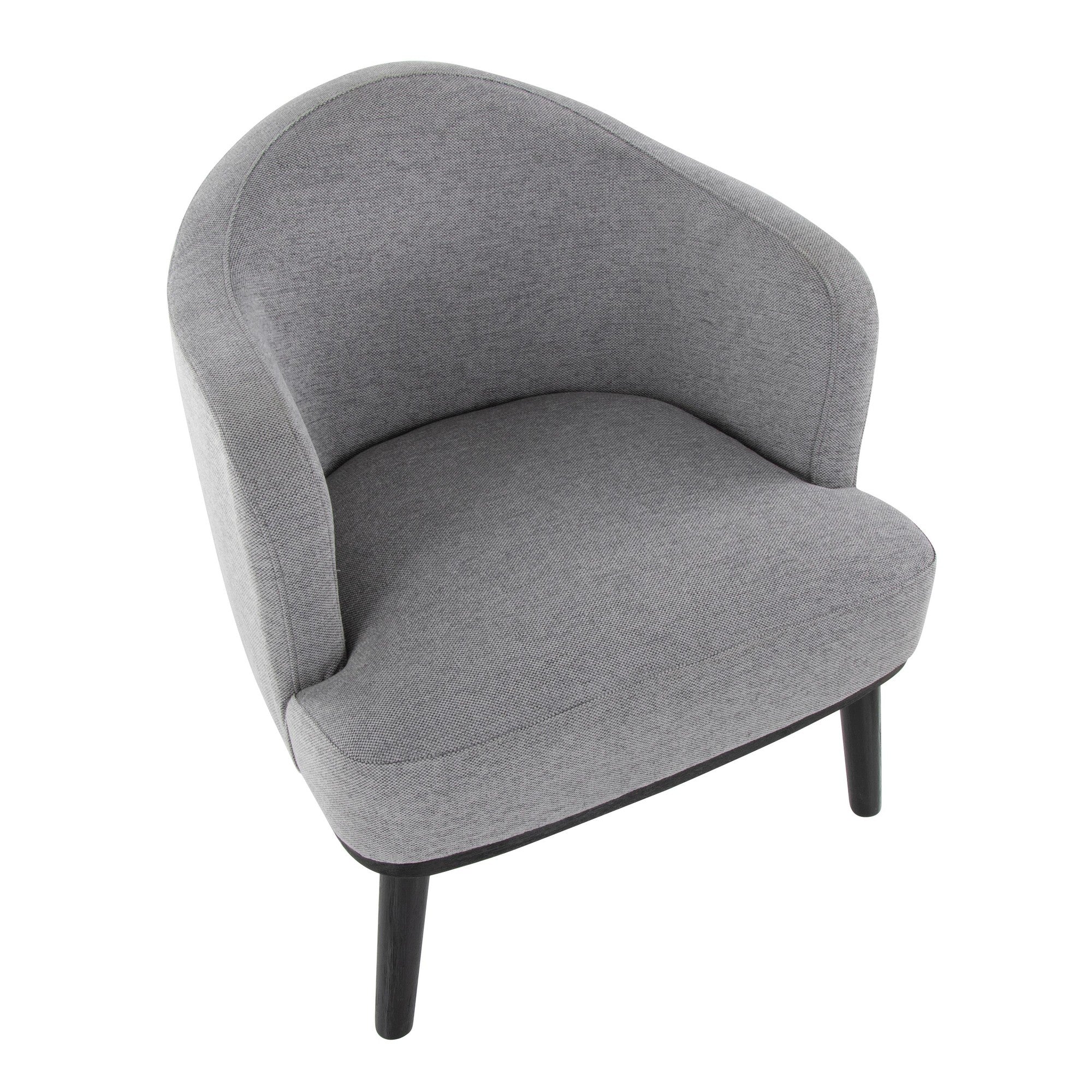 Ahoy Accent Chair Gray By LumiSource - Image 8