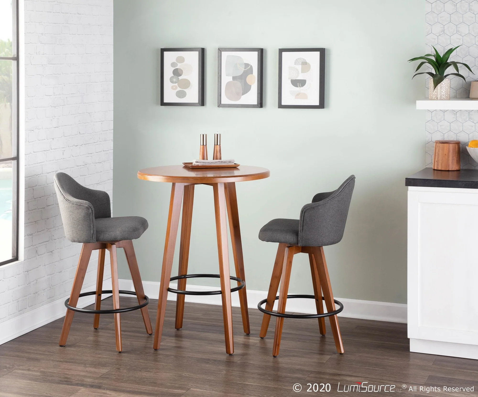 Ahoy Counter Stool By LumiSource - B26-AHOYUP WLGY - Image 4