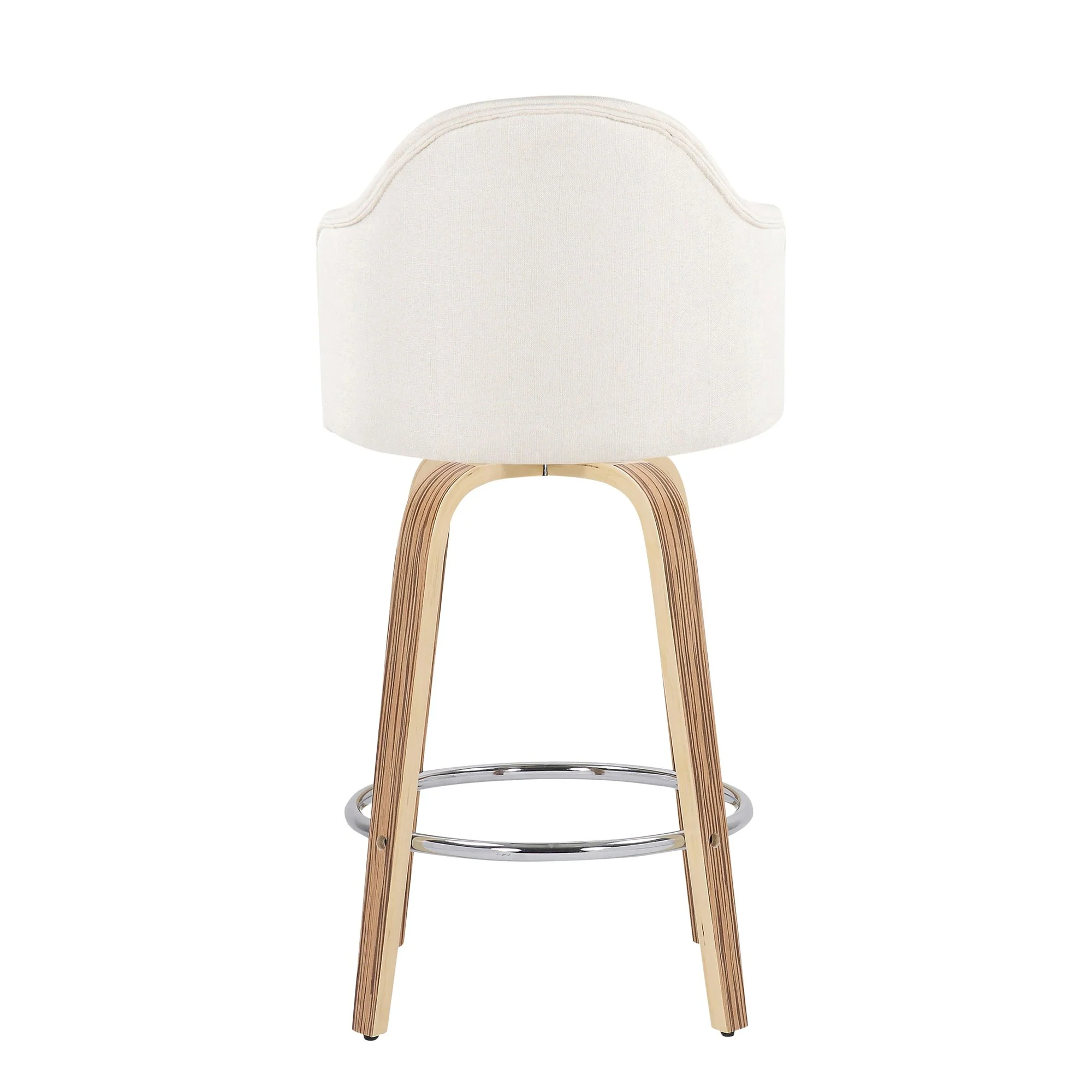 Ahoy Counter Stool - Set of 2 Cream By LumiSource - B26-AHOYUPGRT-R2 ZBCR2 - Image 9