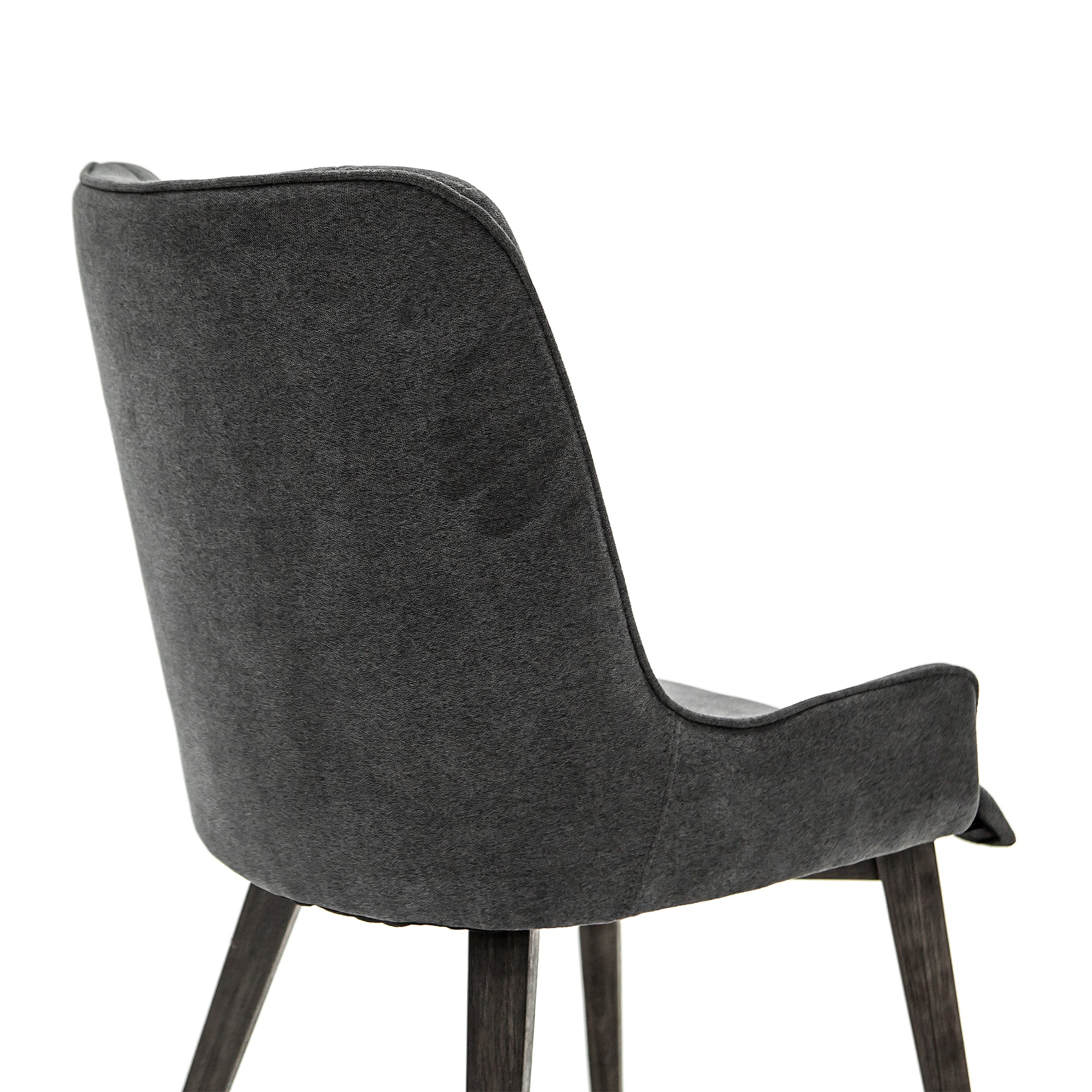 Alana Charcoal Upholstered Dining Chair - Set of 2 By Armen Living - Image 5