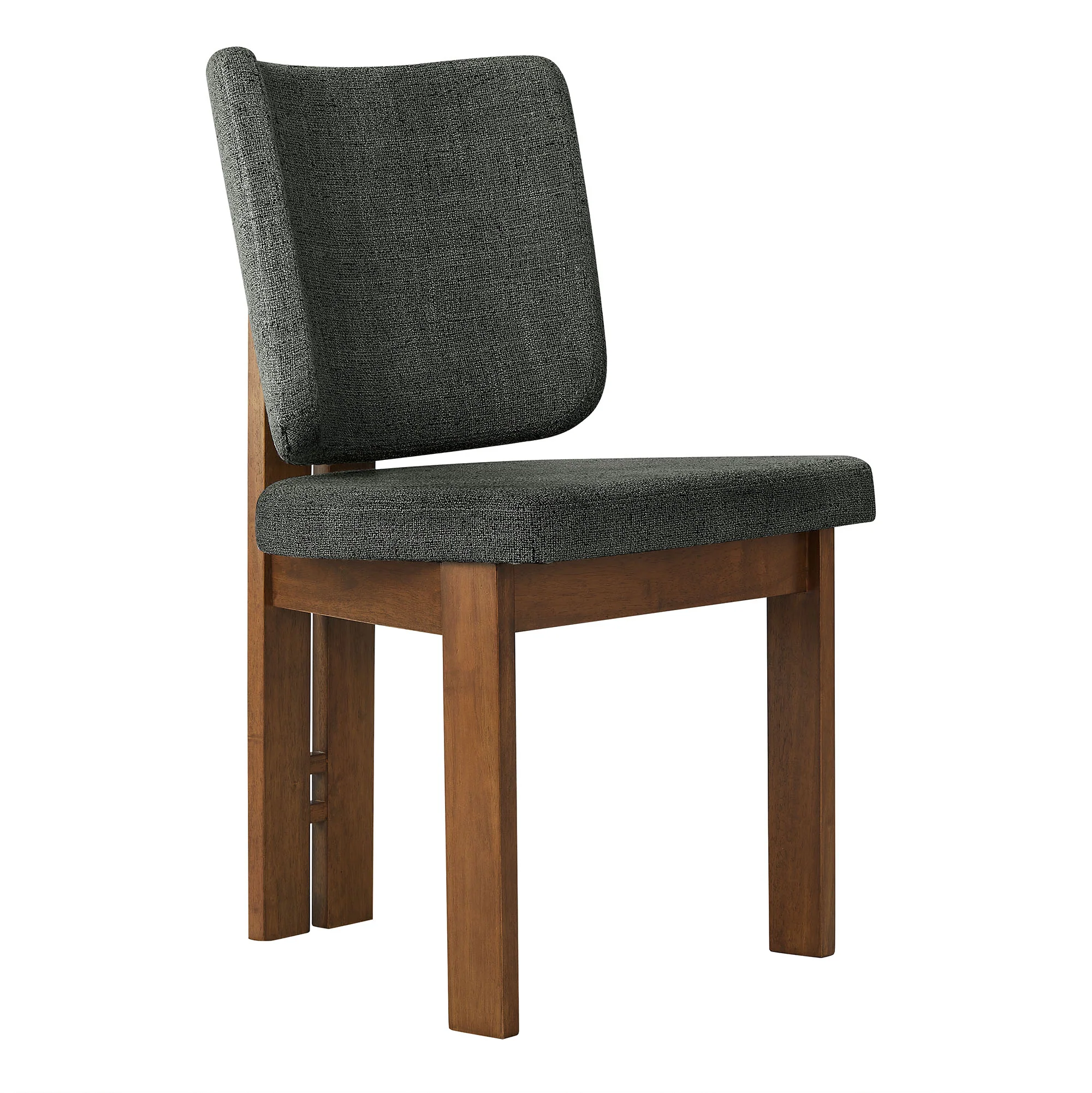 Alba Armless Upholstered Dining Chairs Set Of 2 by Modway - Image 3