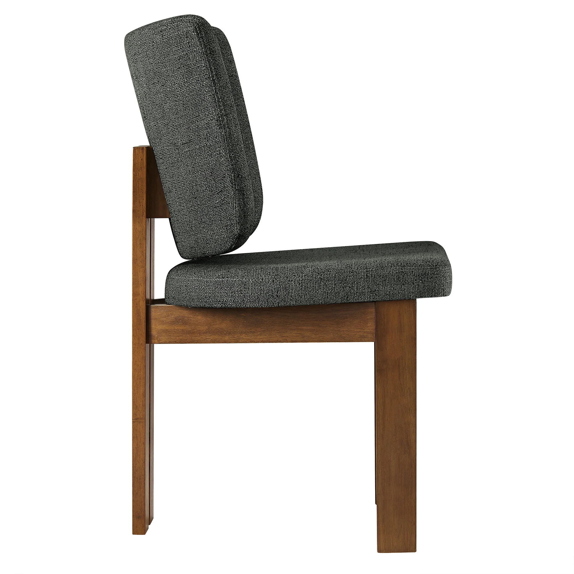 Alba Armless Upholstered Dining Chairs Set Of 2 by Modway - Image 4