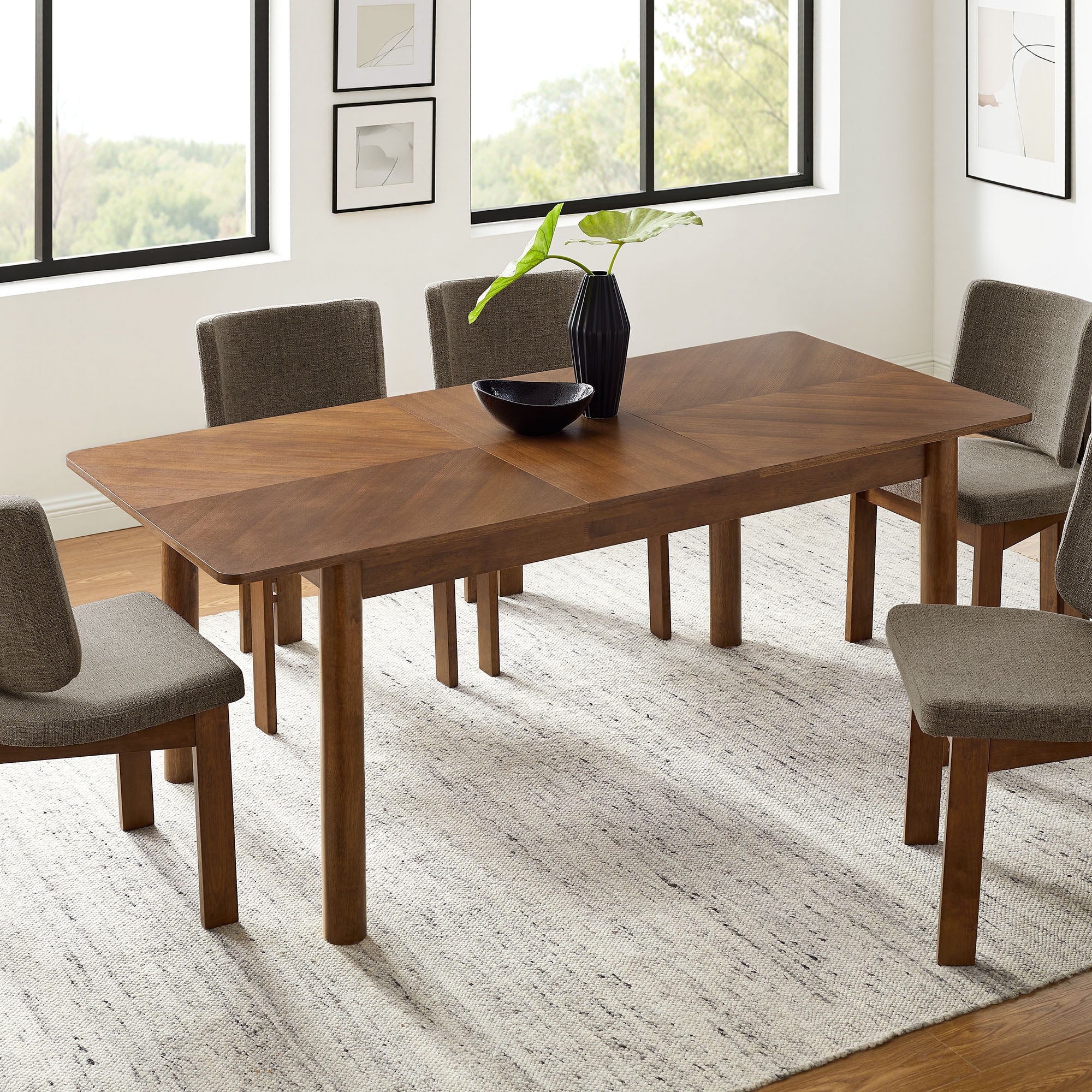 Alba Extendable Dining Table by Modway - Image 21