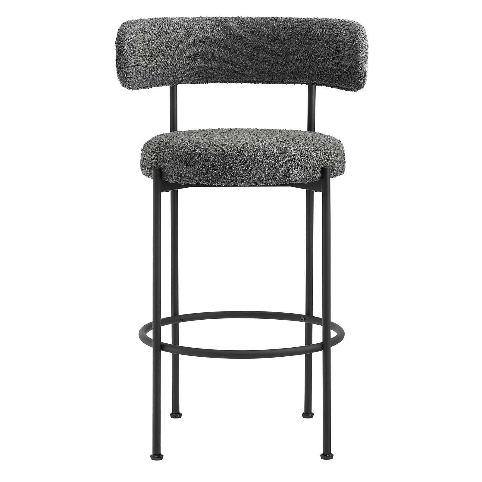 Albie Boucle Fabric Bar Stools - Set of 2 By Modway - EEI-6520 - Image 4