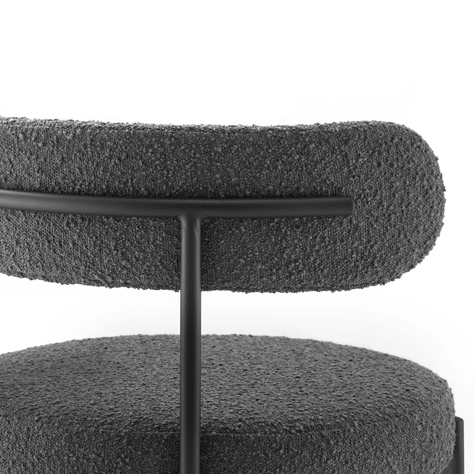 Albie Boucle Fabric Bar Stools - Set of 2 By Modway - EEI-6520 - Image 5