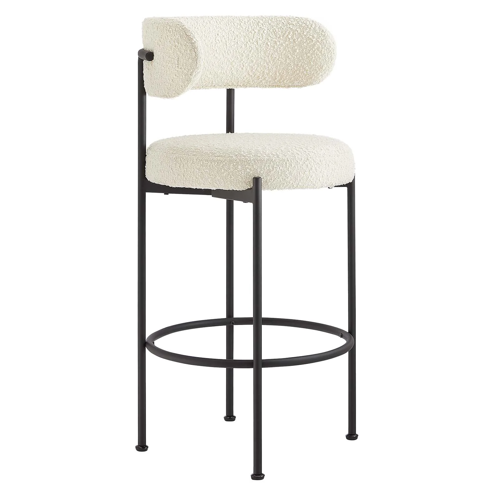 Albie Boucle Fabric Bar Stools - Set of 2 By Modway - EEI-6520 - Image 9