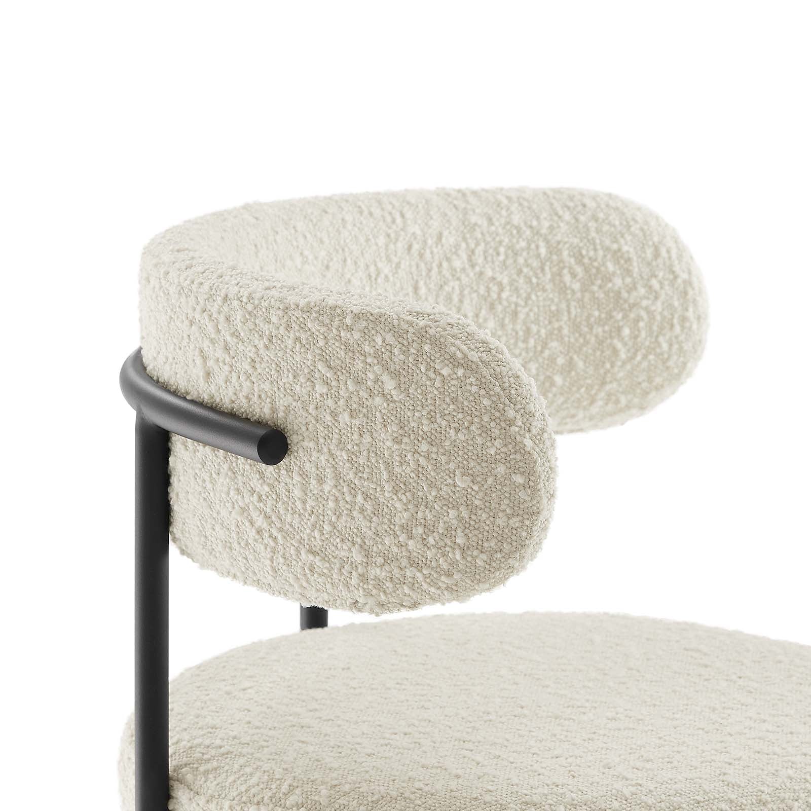 Albie Boucle Fabric Counter Stools - Set of 2 By Modway - EEI-6518 - Image 13