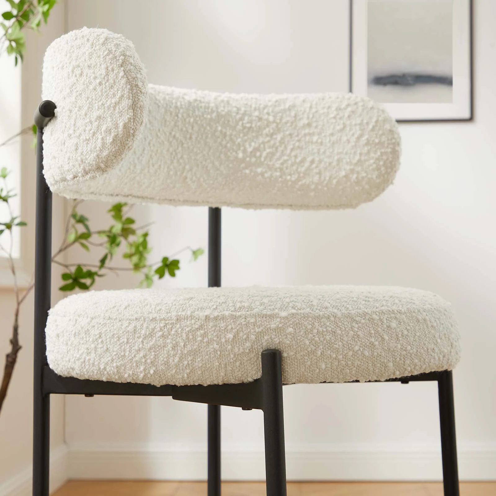Albie Boucle Fabric Counter Stools - Set of 2 By Modway - EEI-6518 - Image 16